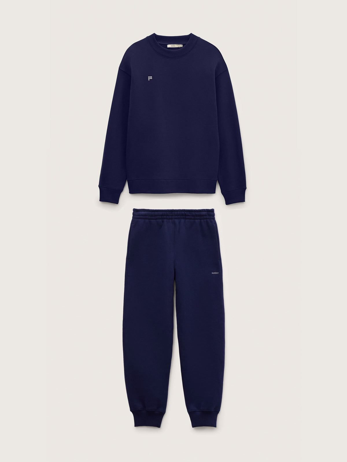 Mens Heavyweight Sweatshirt and Track Pants Set—Ocean Navy