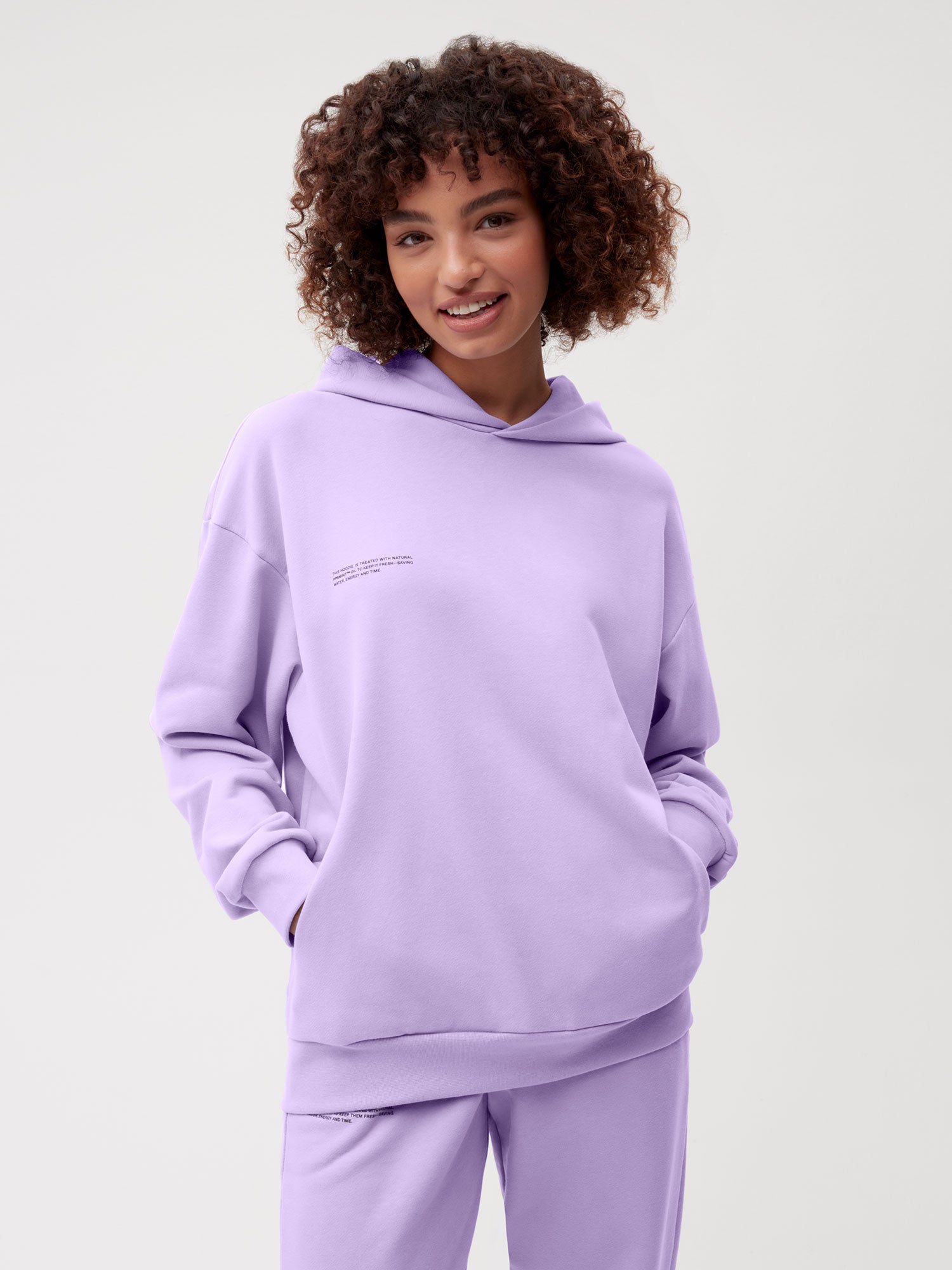 Pangaia purple hoodie new arrivals