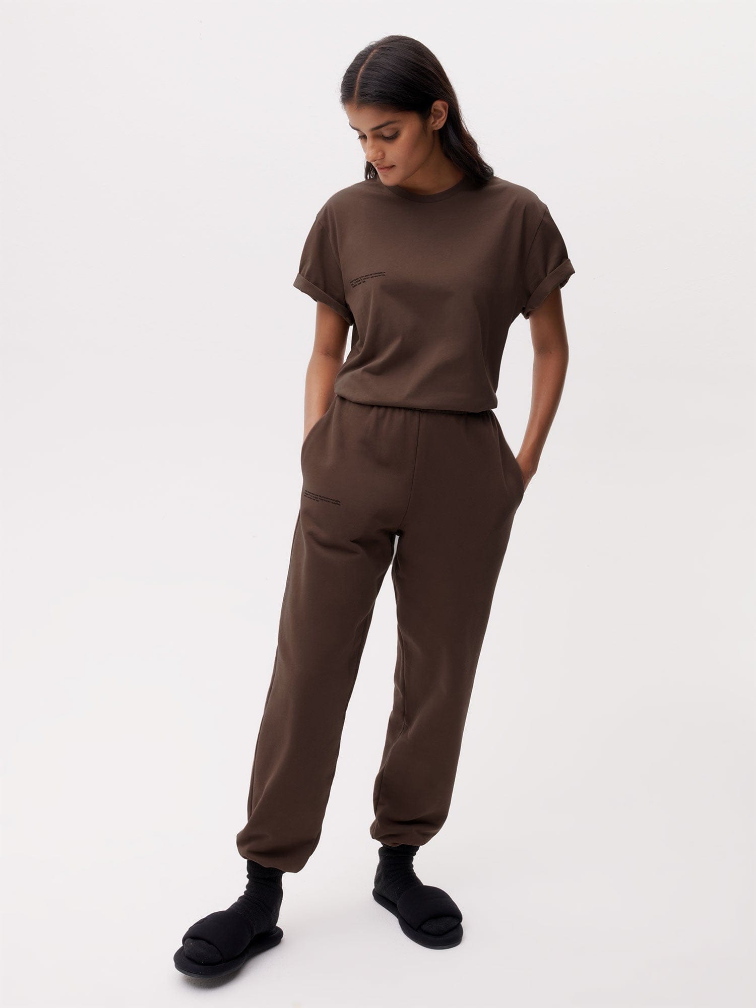 Womens 365 Midweight Track Pants chestnut brown