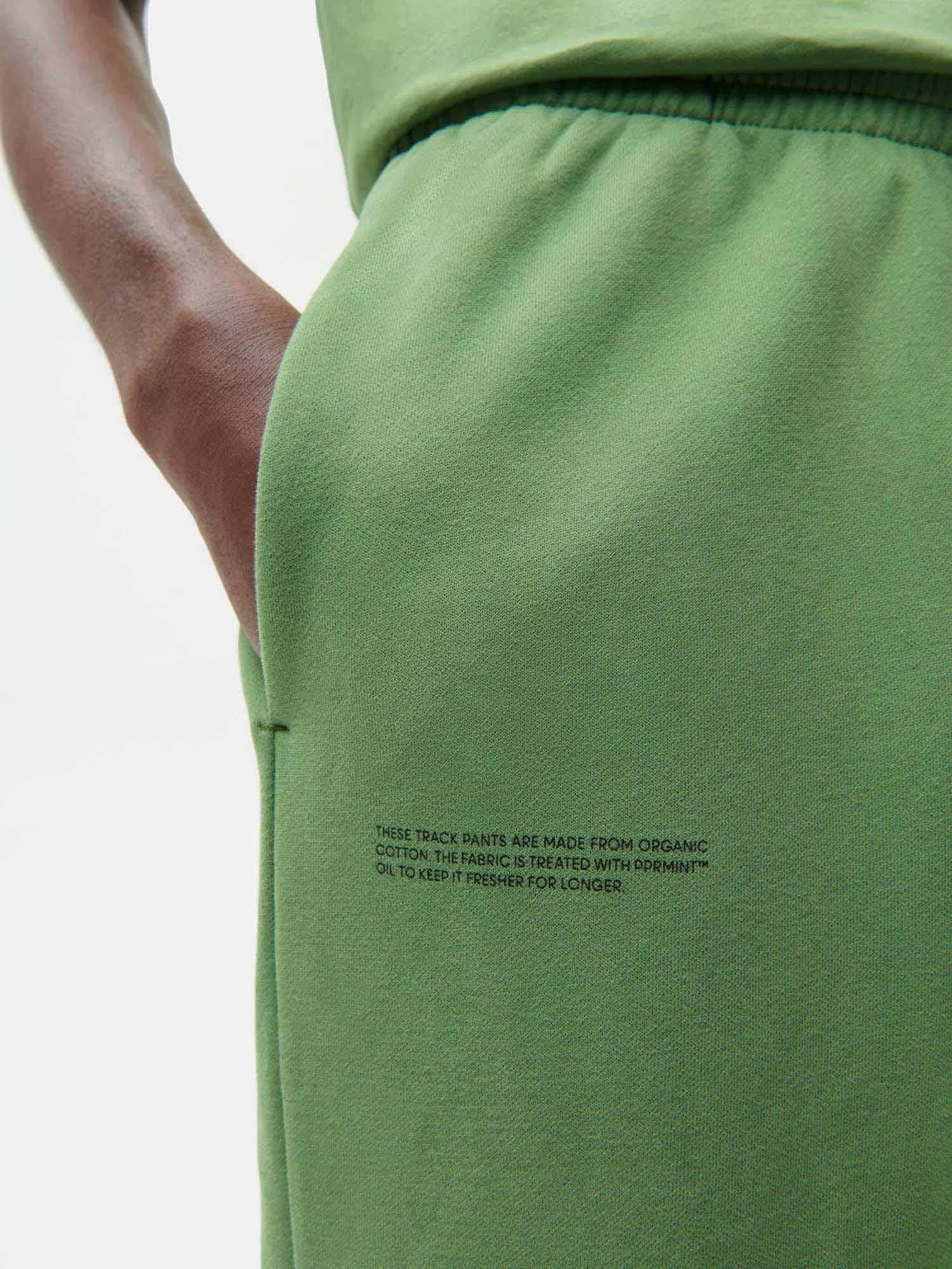 365 Midweight Track Pants—stem green