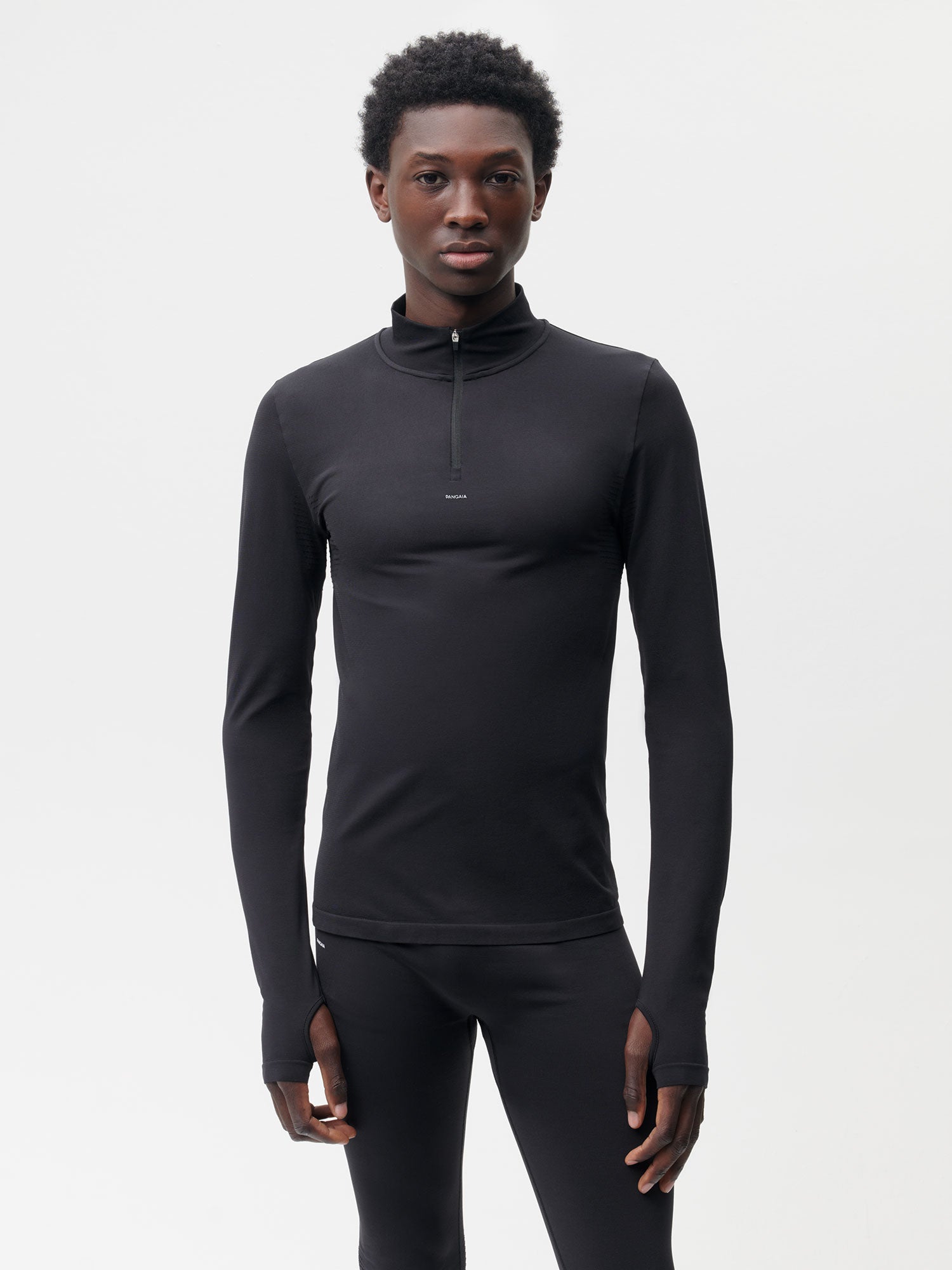 Activewear-3.1-Seamless-Half-Zip-Top-Black-Male-1