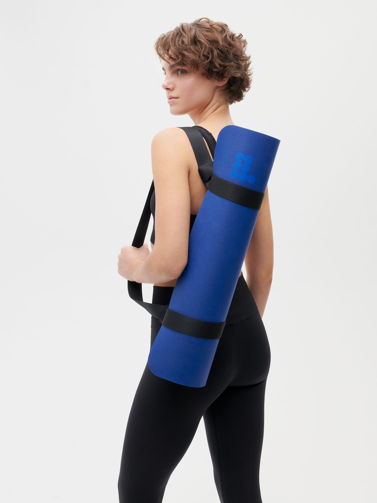 Activewear Yoga Mat Oxford Blue Female