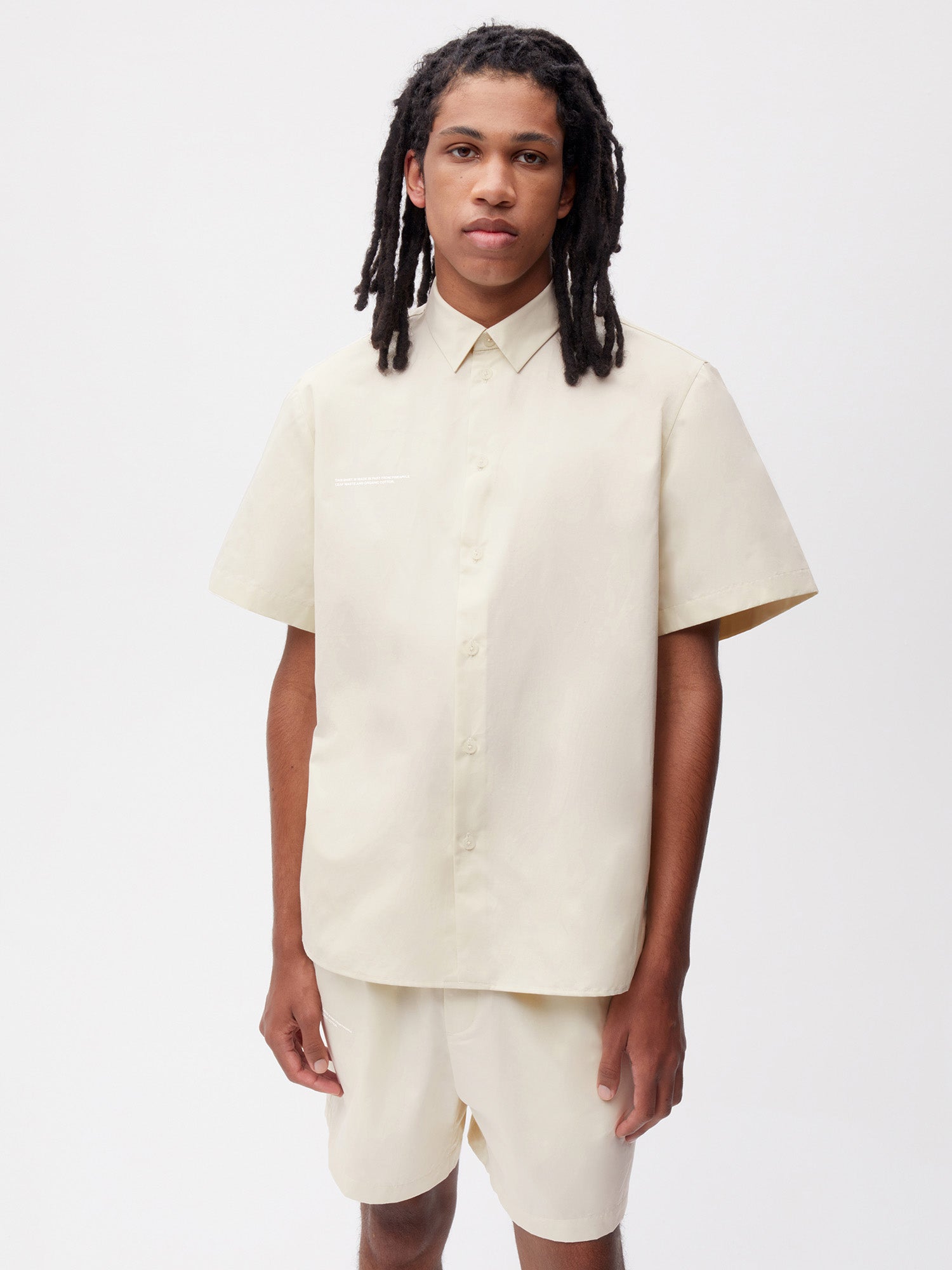 Pineapple Collared Short Sleeve Shirt Male