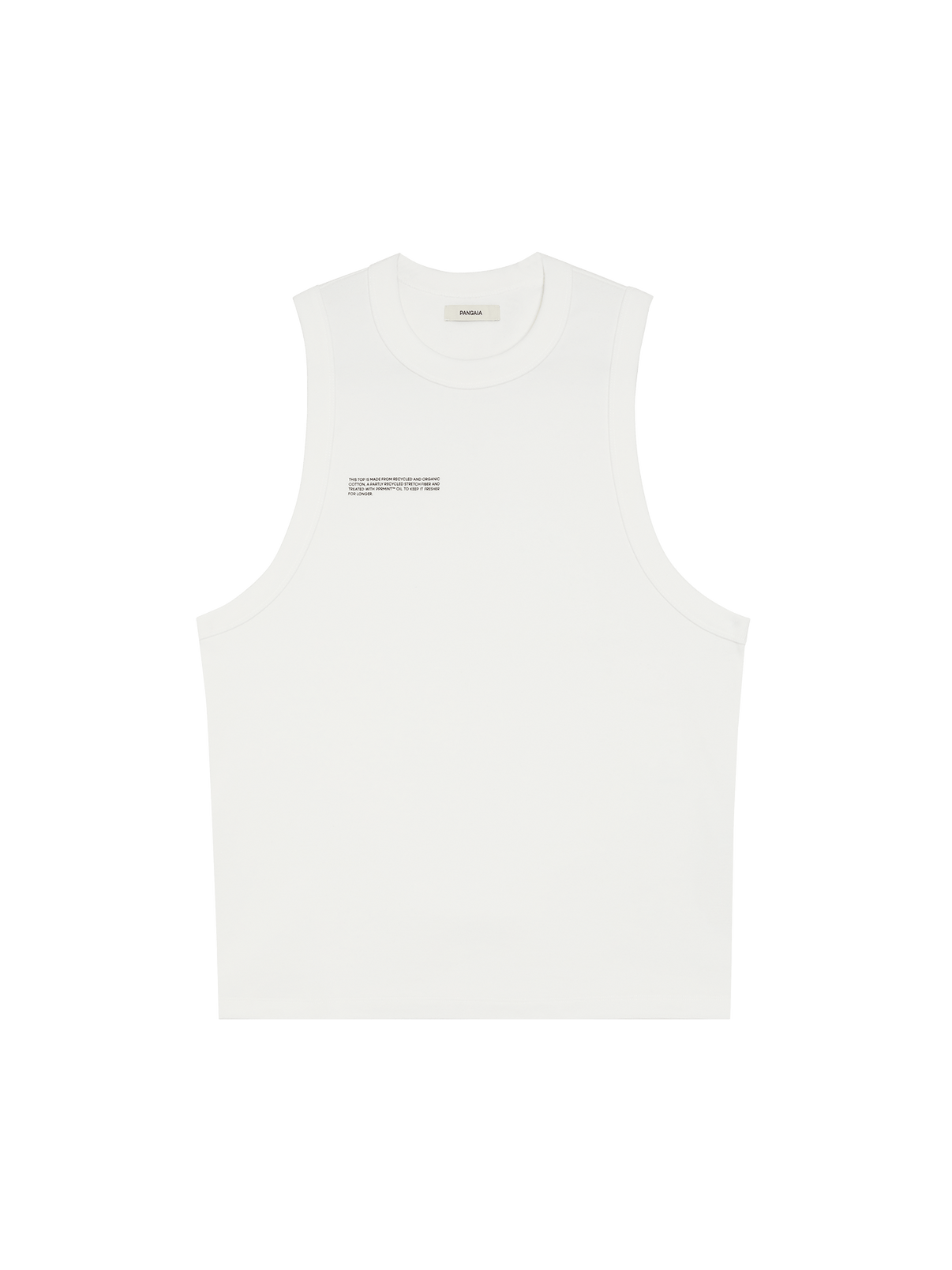 Men's Cotton Tank Top - Off-white - Pangaia