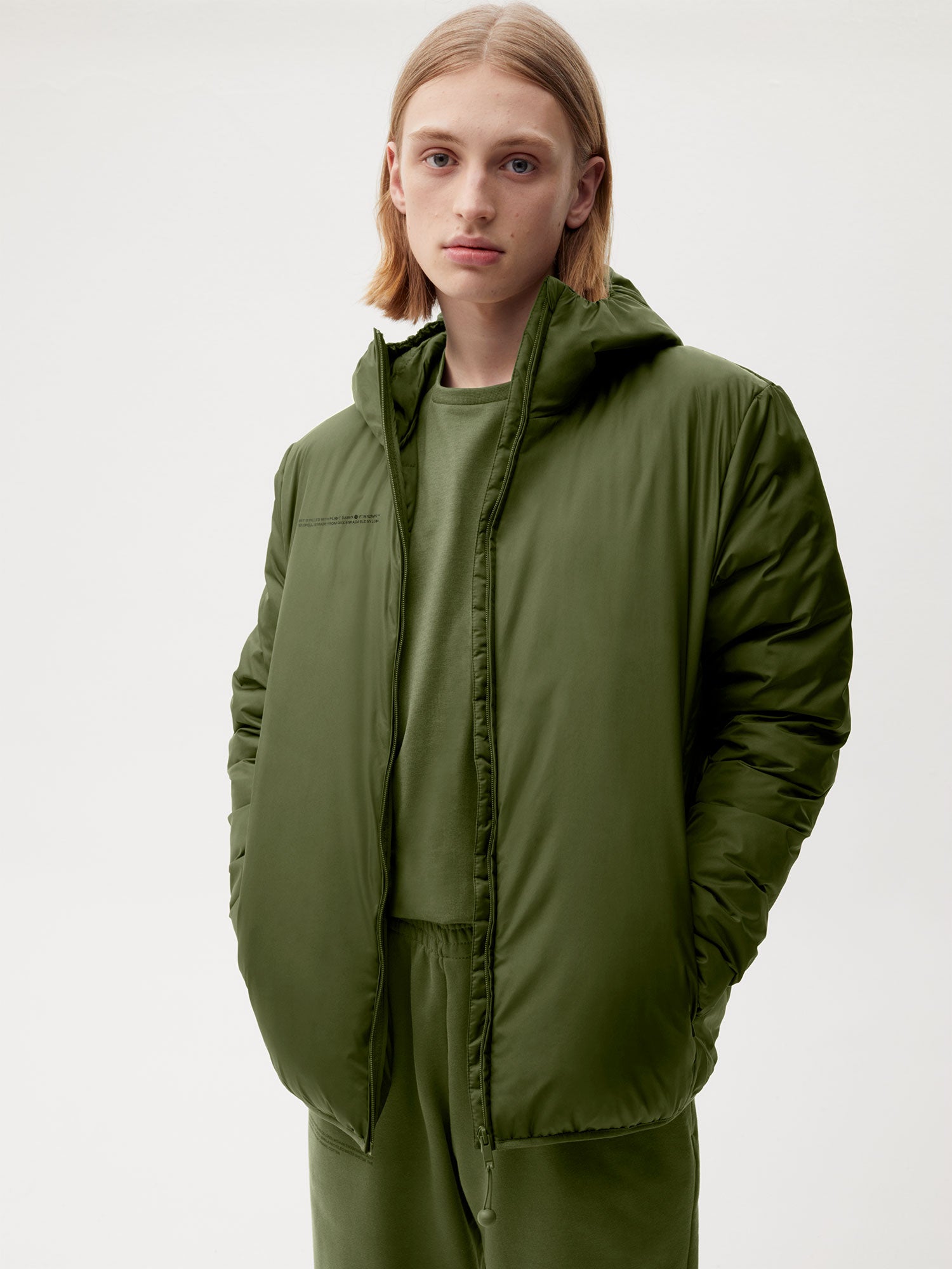 Men FLWRDWN Lite Puffer Jacket—rosemary green 