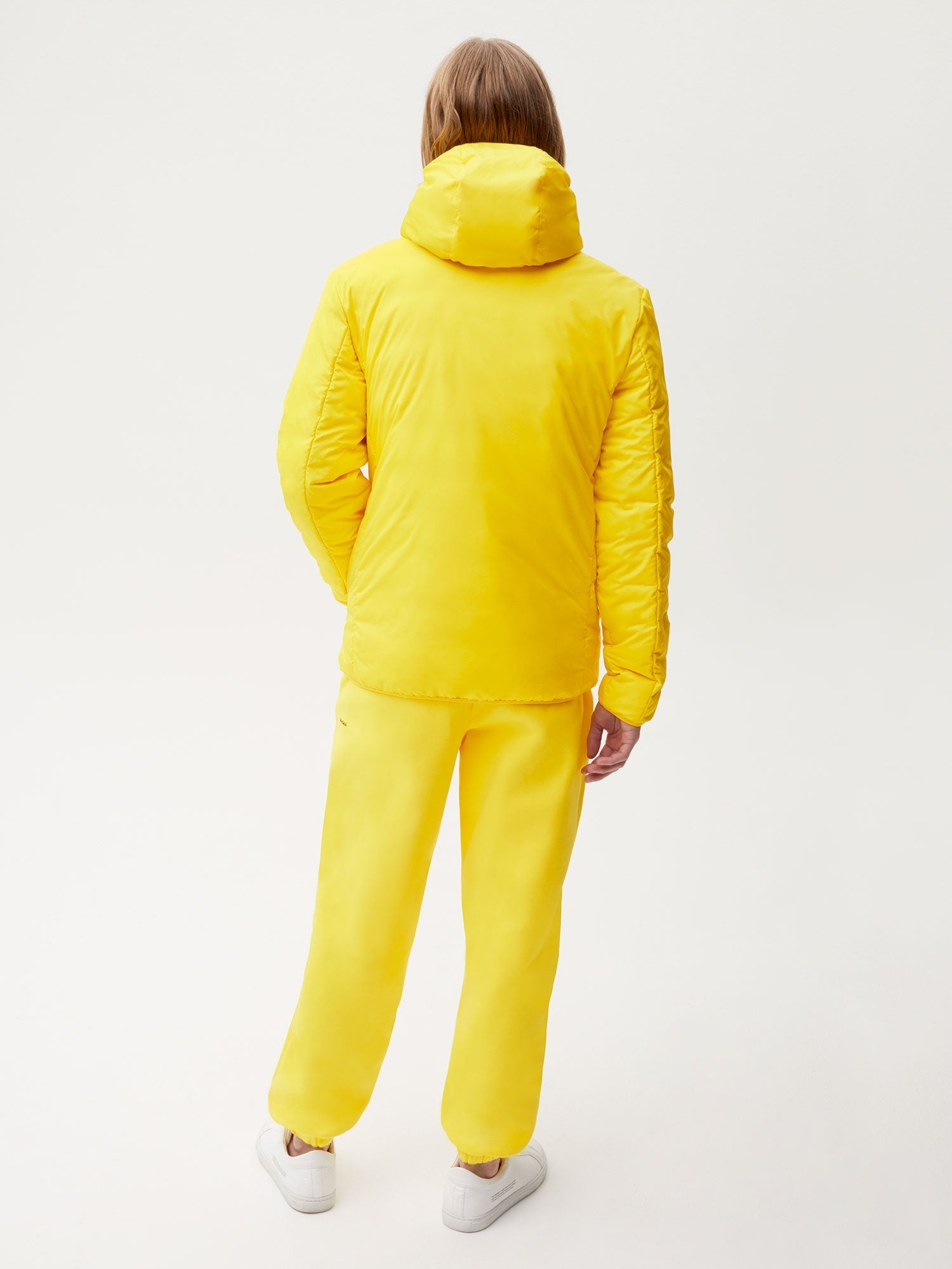 Men FLWRDWN Lite Puffer Jacket—saffron yellow 