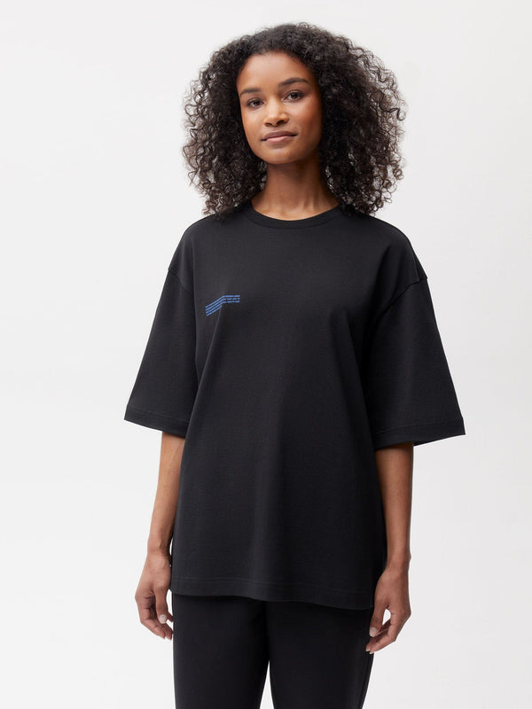 Black In Conversion Cotton T-shirt | Luxury T-shirts | Pangaia