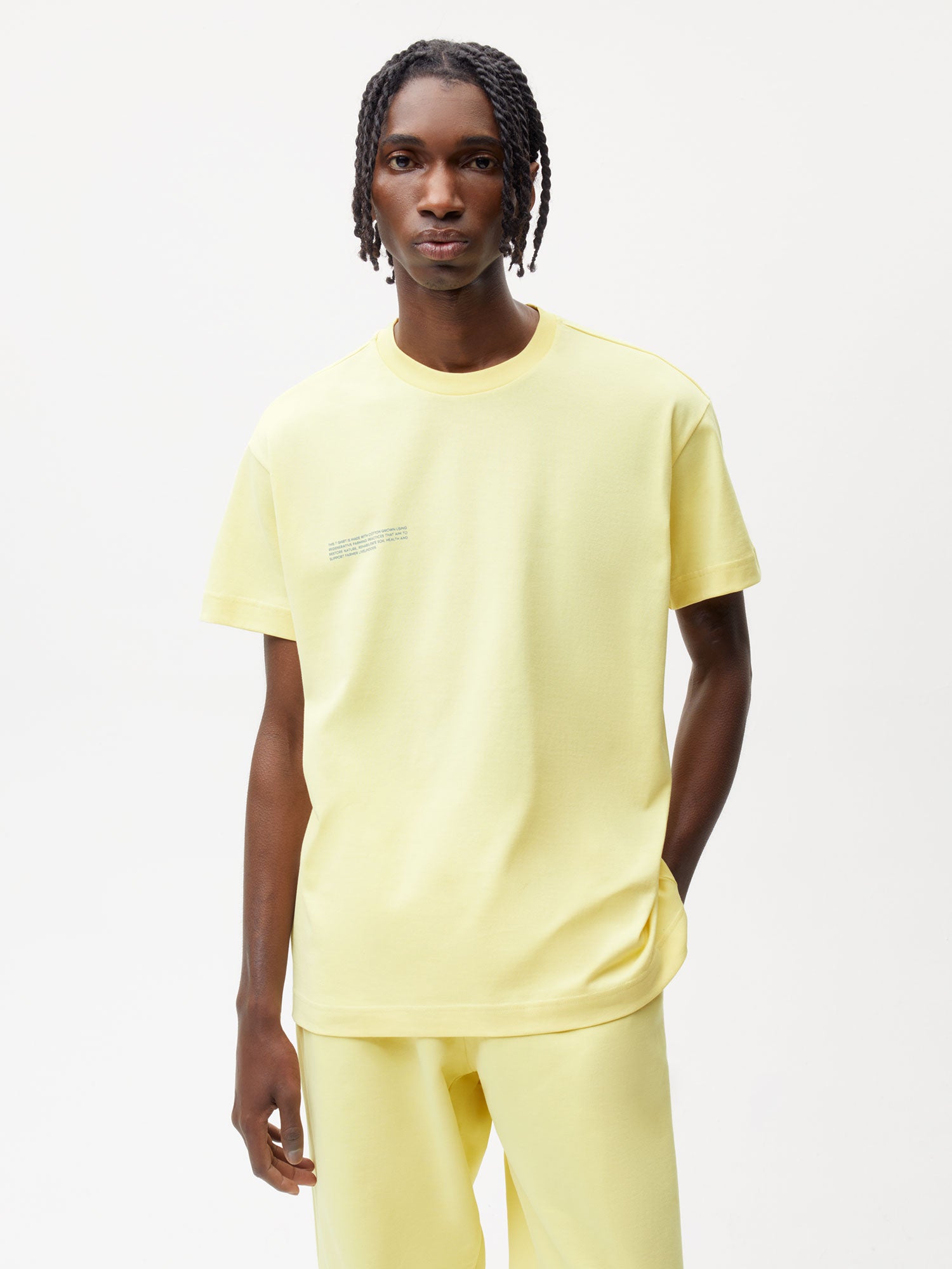 In-Conversion-Cotton-T-Shirt-Sunbeam-Yellow-Male-1