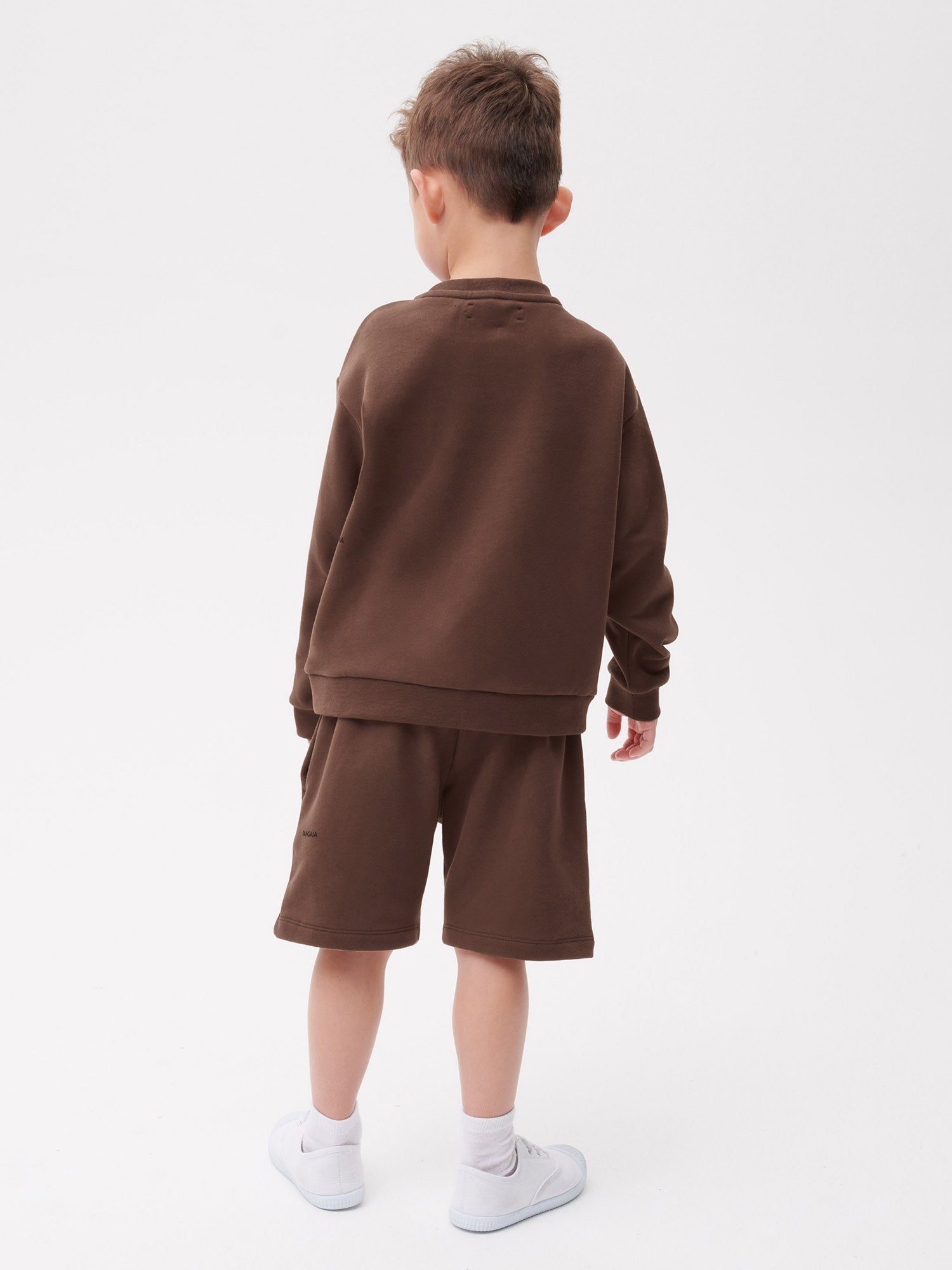 Kids Long Shorts Chestnut Brown