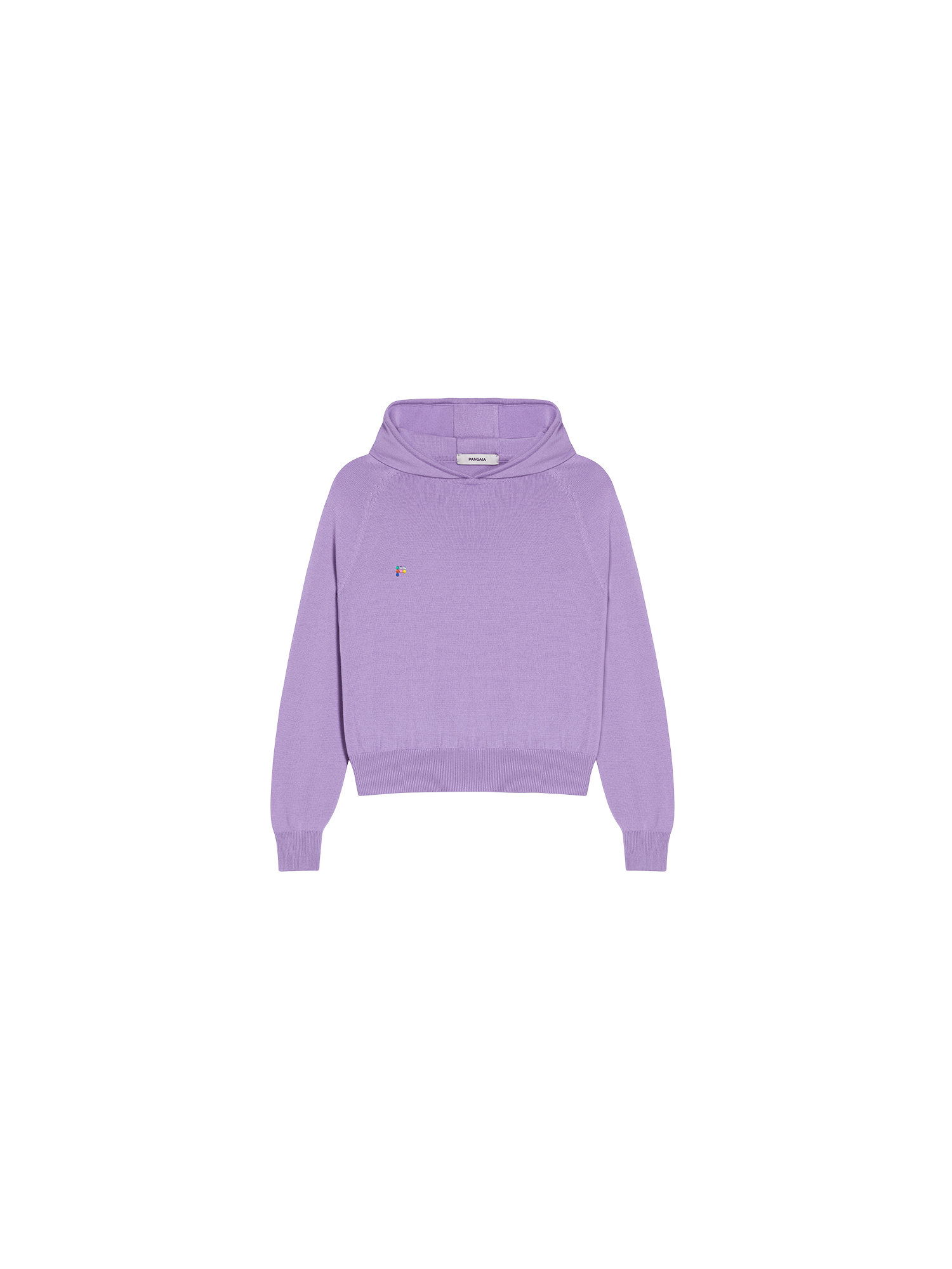Kids Merino Wool Hoodie—orchid purple-packshot-3