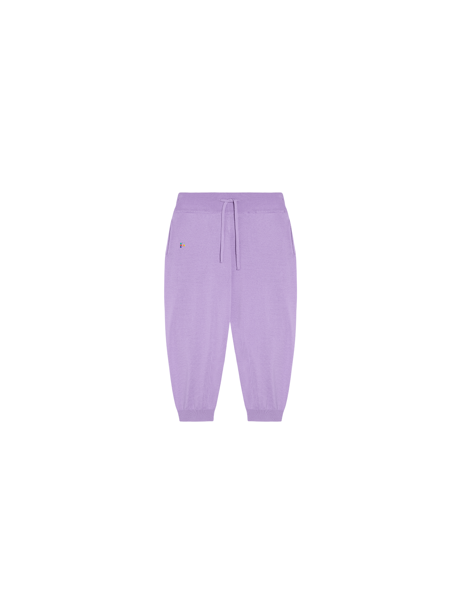 Kids Merino Wool Track Pants—orchid purple-packshot-3