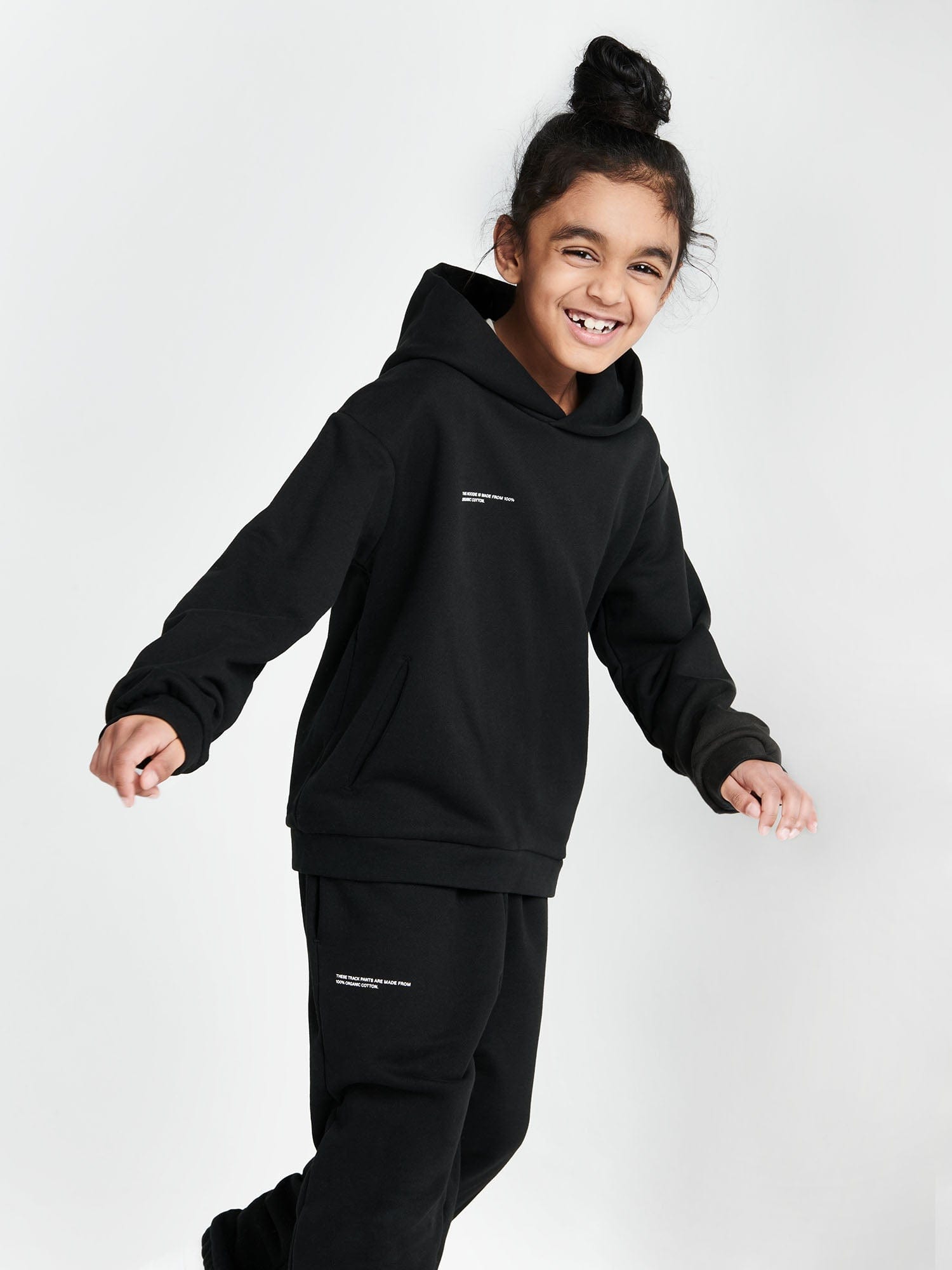 Kids black hoody best sale