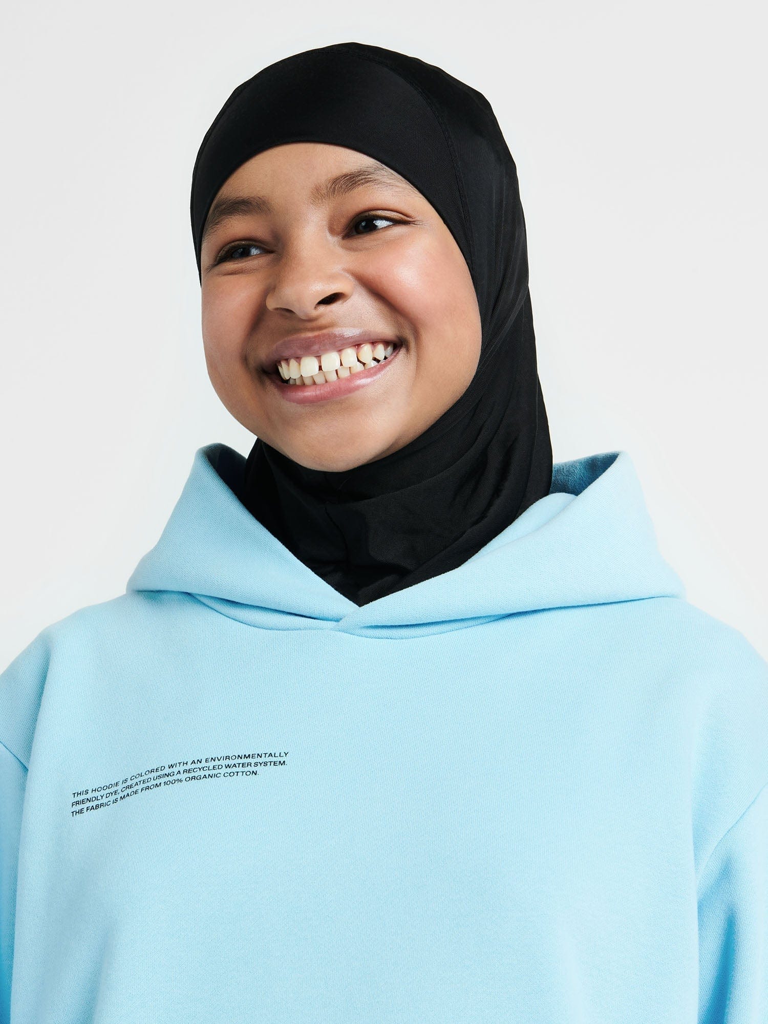 Kids 365 Midweight Hoodie Celestial Blue Pangaia