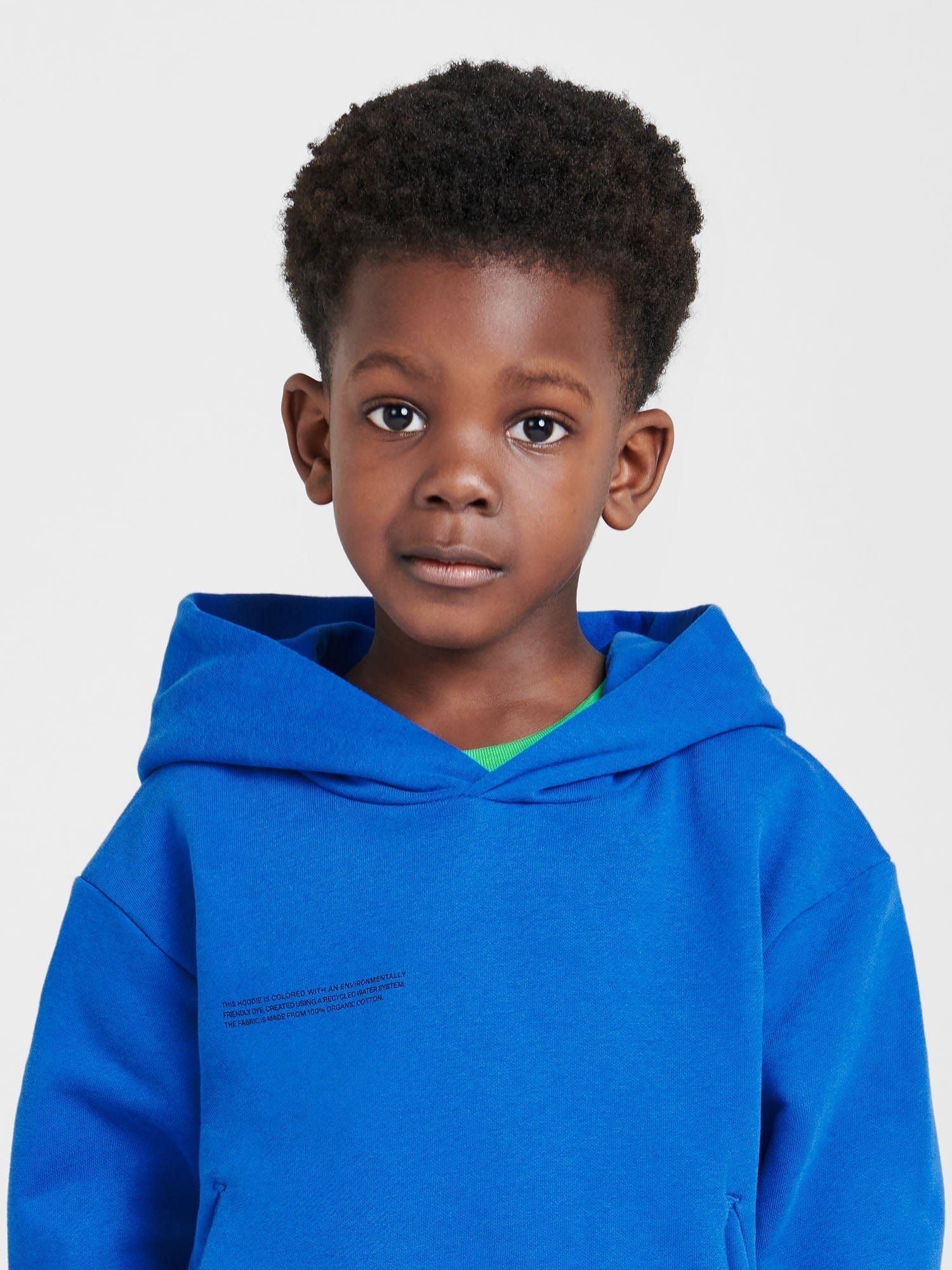 Kids' 365 Midweight Hoodie - Cobalt Blue - Pangaia