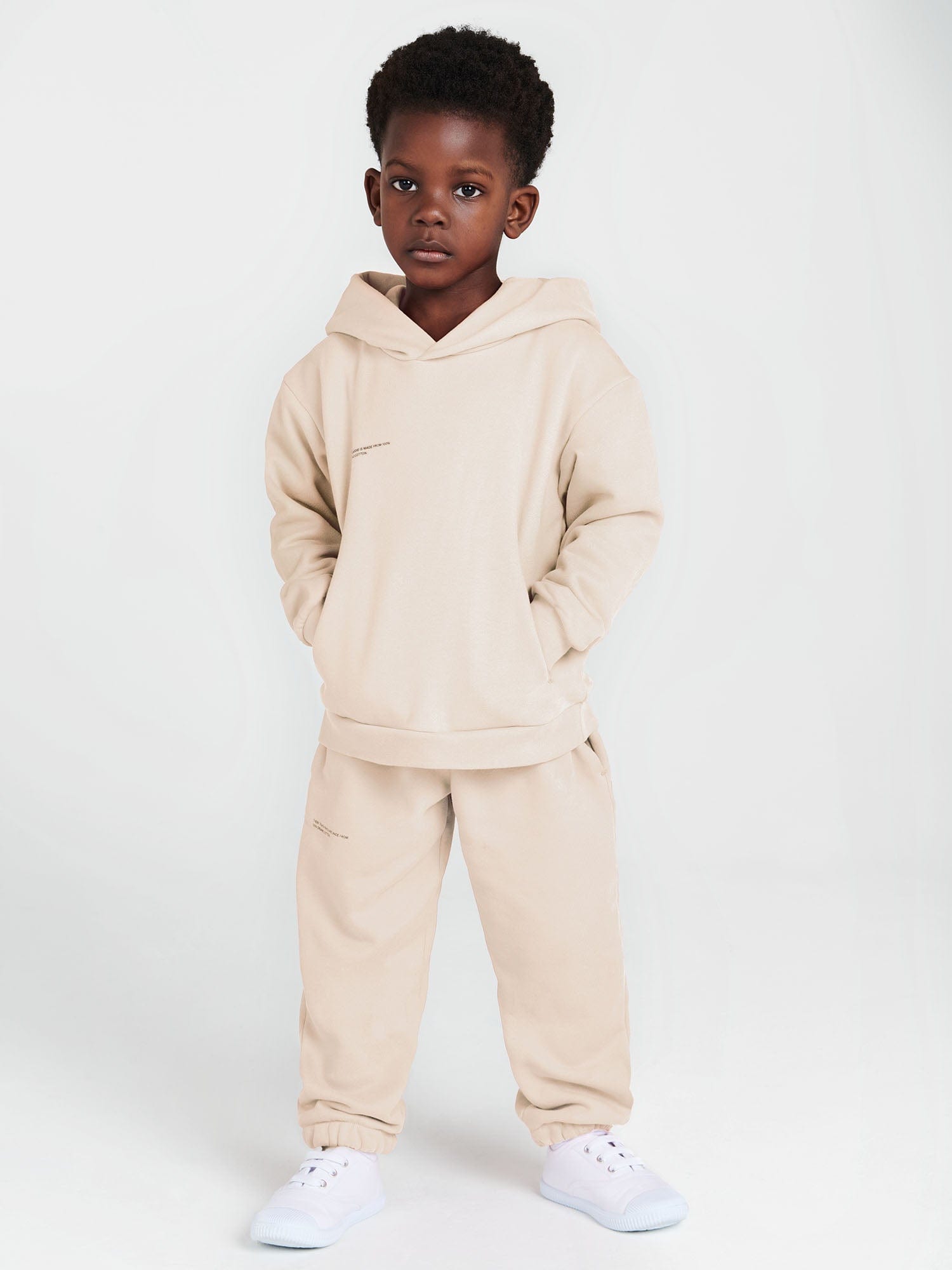 Kids 365 Midweight Hoodie Sand Pangaia