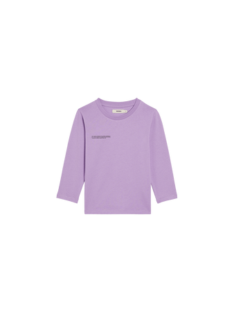 Plain purple 2024 long sleeve shirt