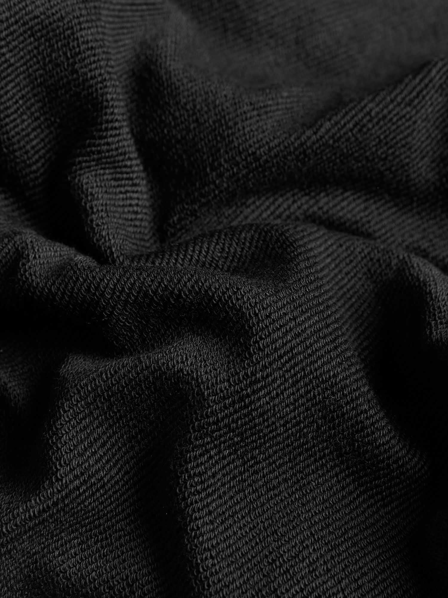 Kids Organic Cotton Sweatshirt Black