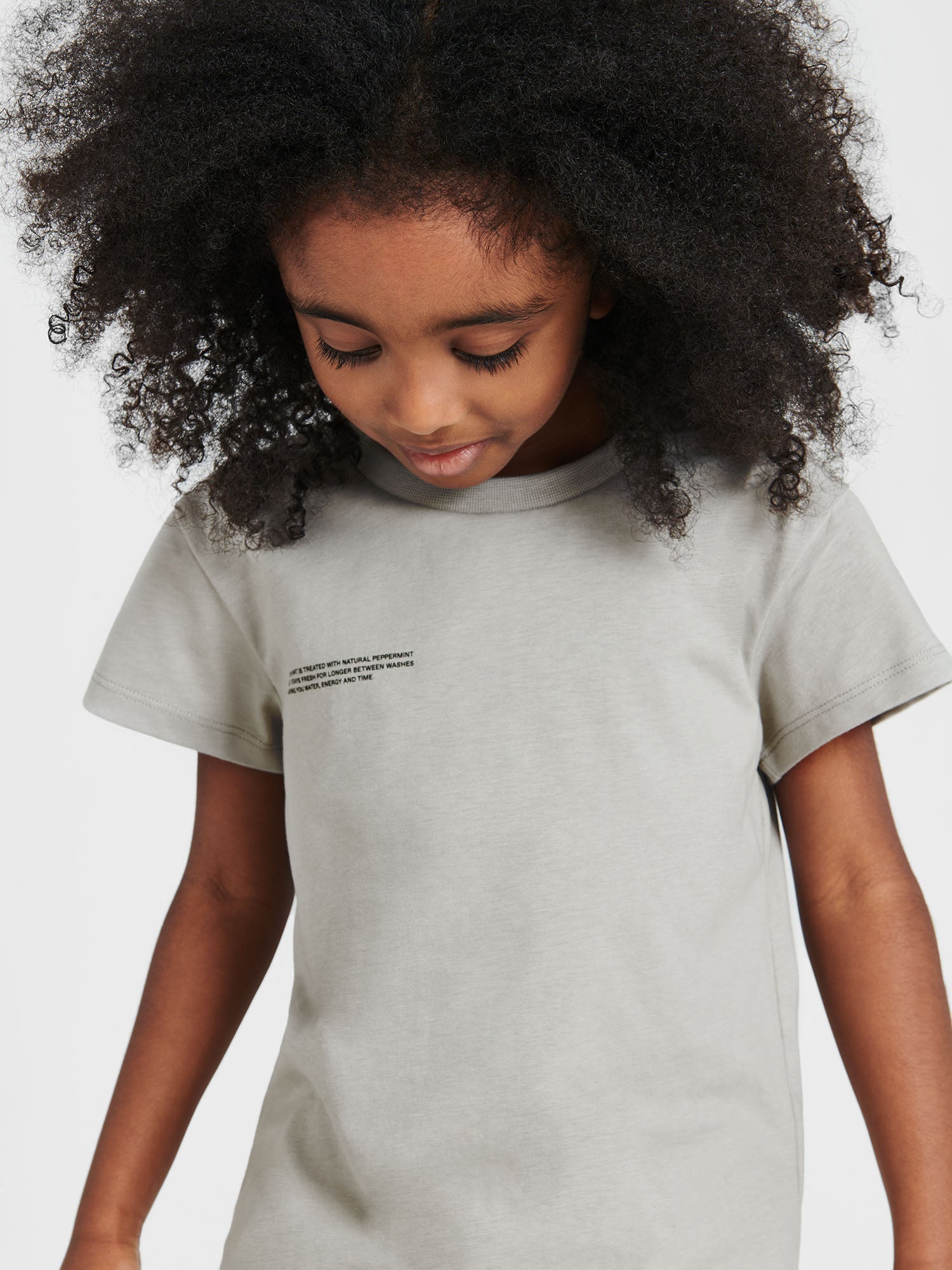 Kids Organic Cotton T Shirt Stone Model
