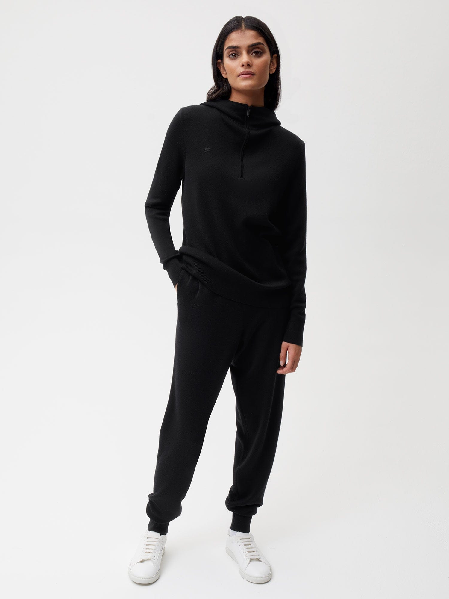 Merino Wool Track Pants Black Pangaia