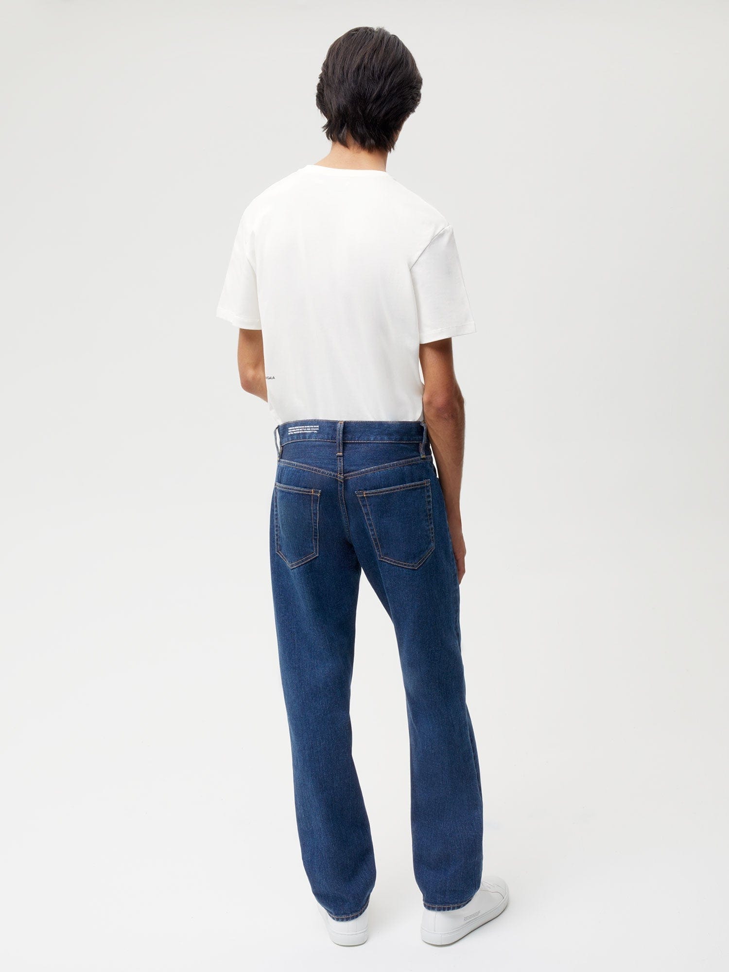 Nettle Denim Straight Leg Jeans | Pangaia