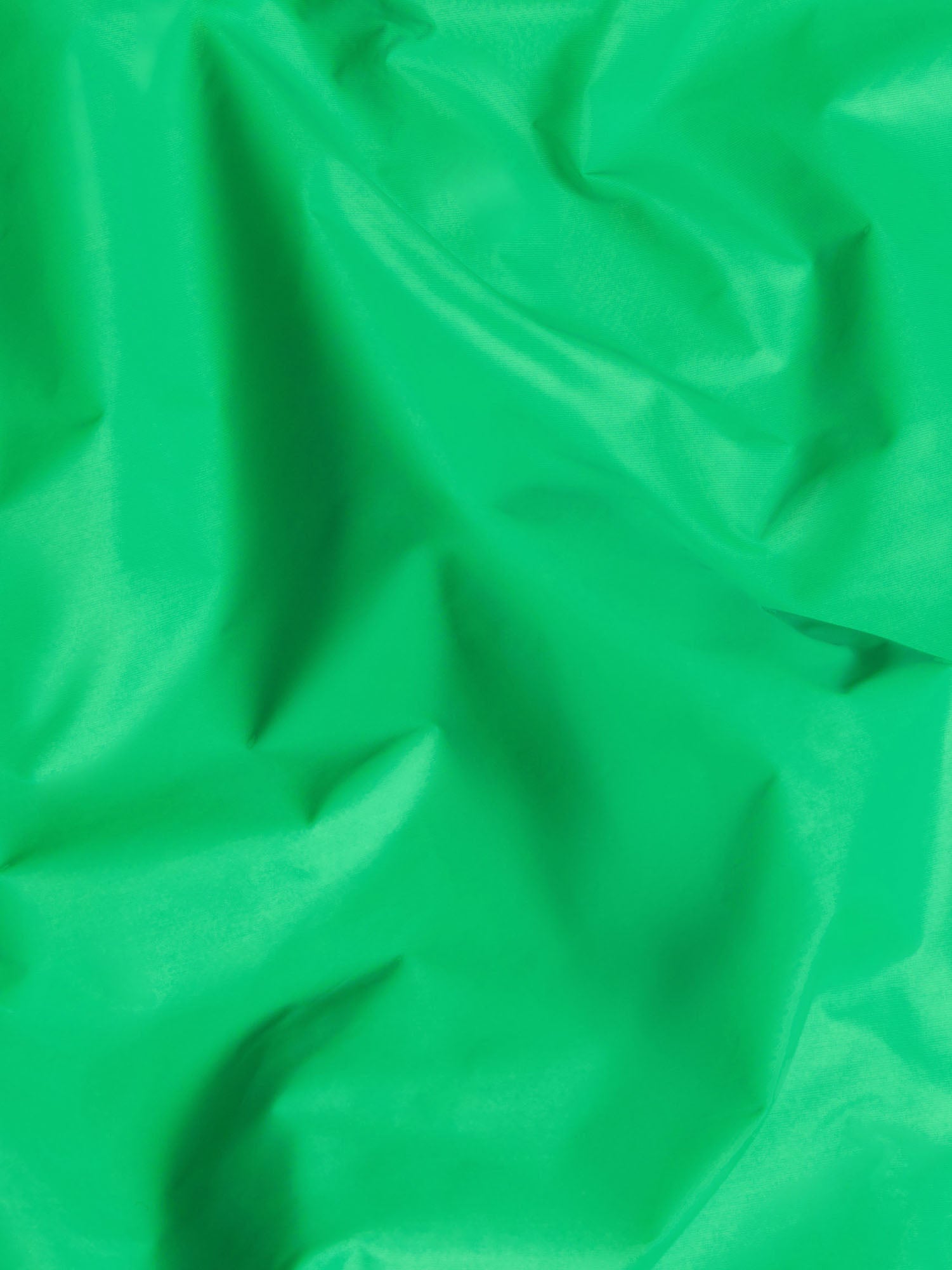 Nylon Colour Block Jacket Jade Green
