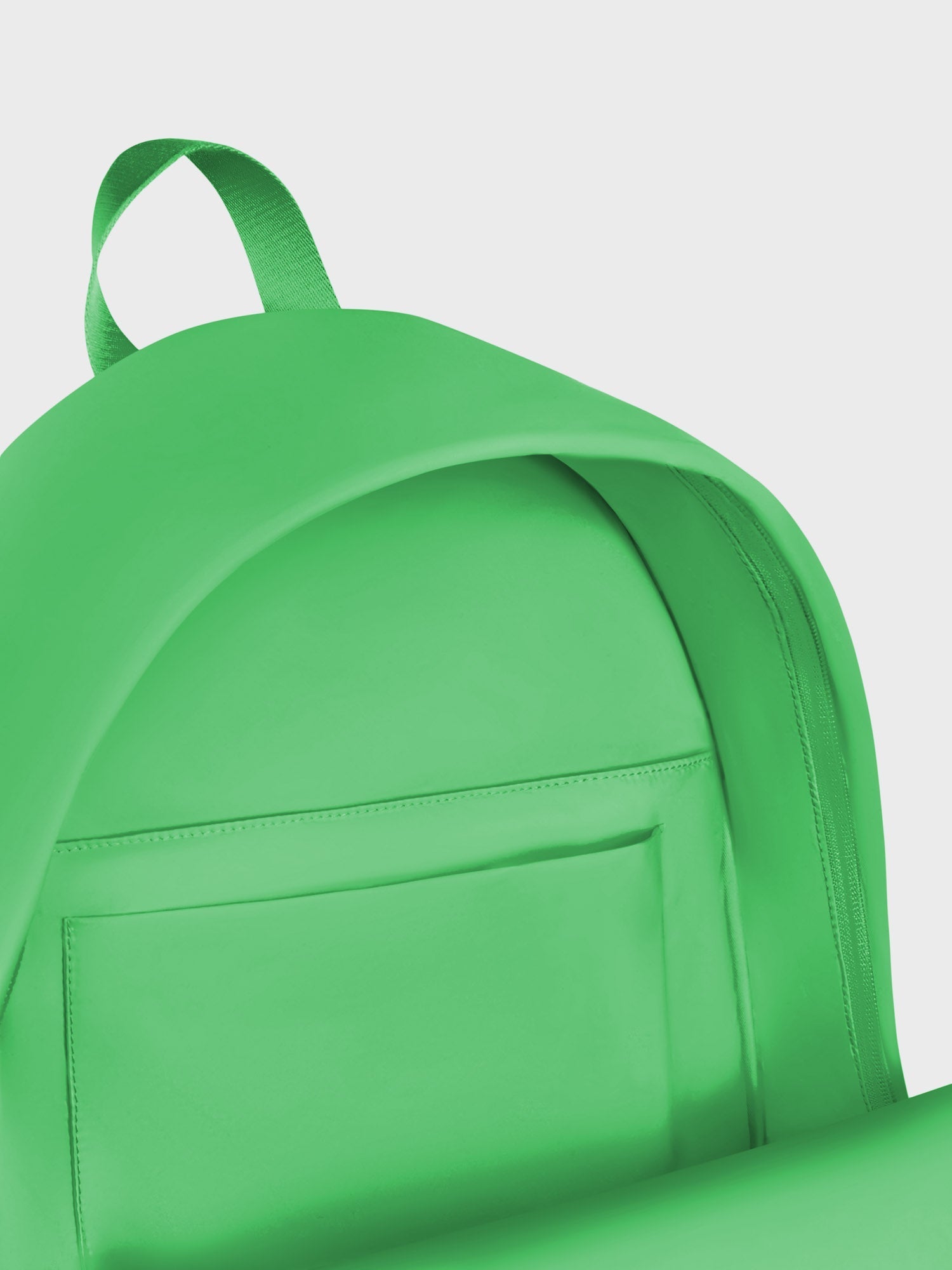 Nylon Padded Backpack Jade Green