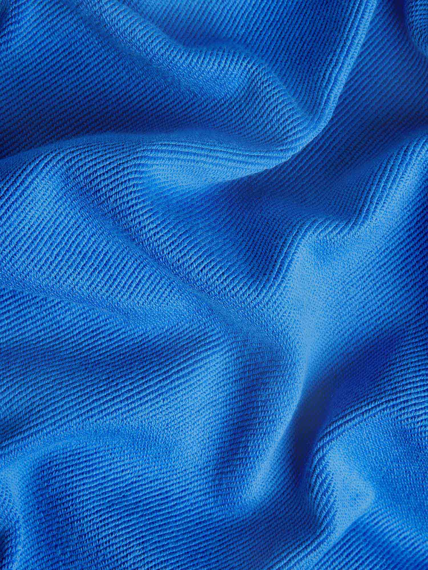 Organic Cotton Hoodie Cobalt Blue