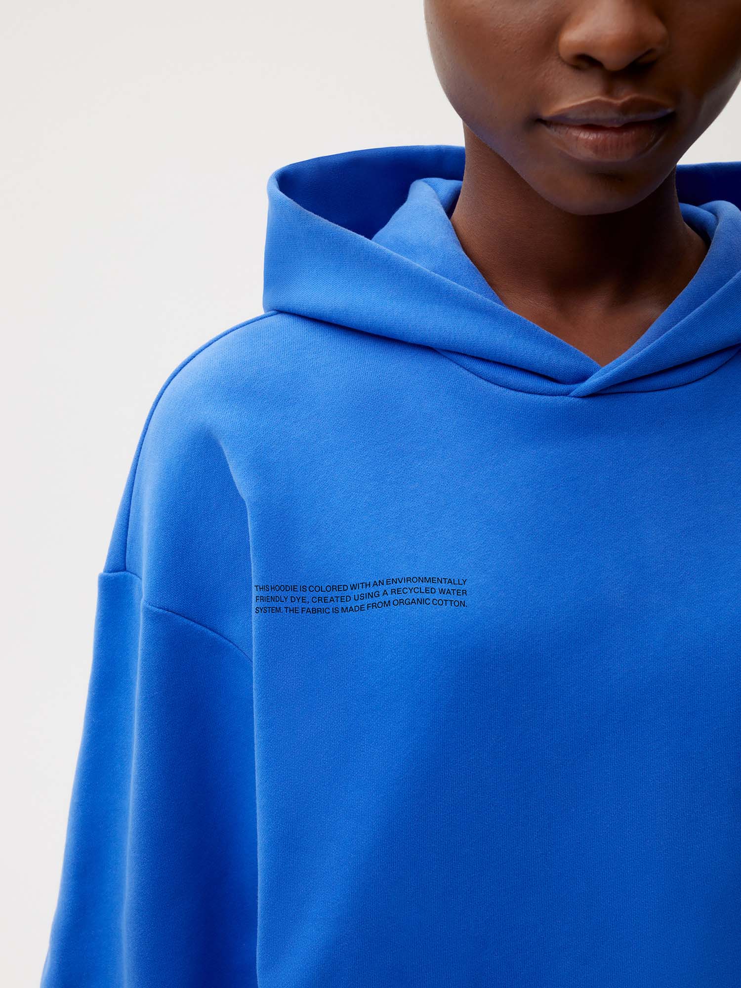 365 Midweight Hoodie - Cobalt Blue - Pangaia