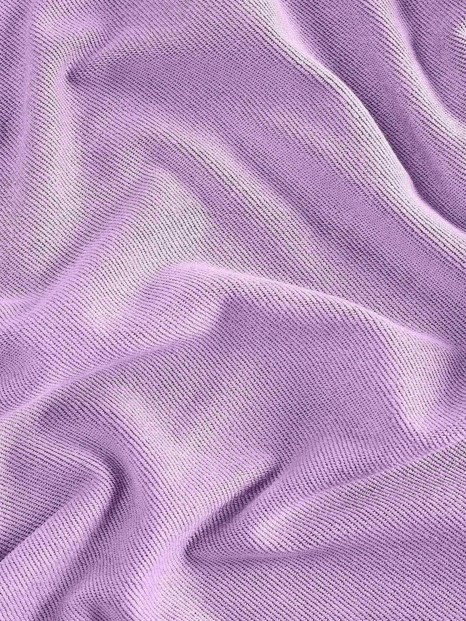 Organic Cotton Long Shorts Orchid Purple