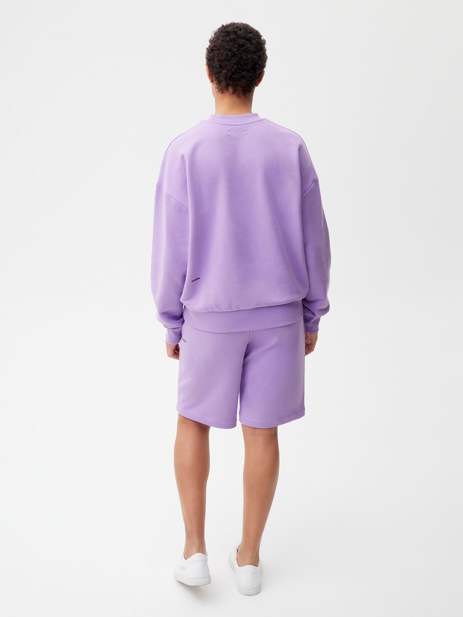 Organic Cotton Long Shorts Orchid Purple Female