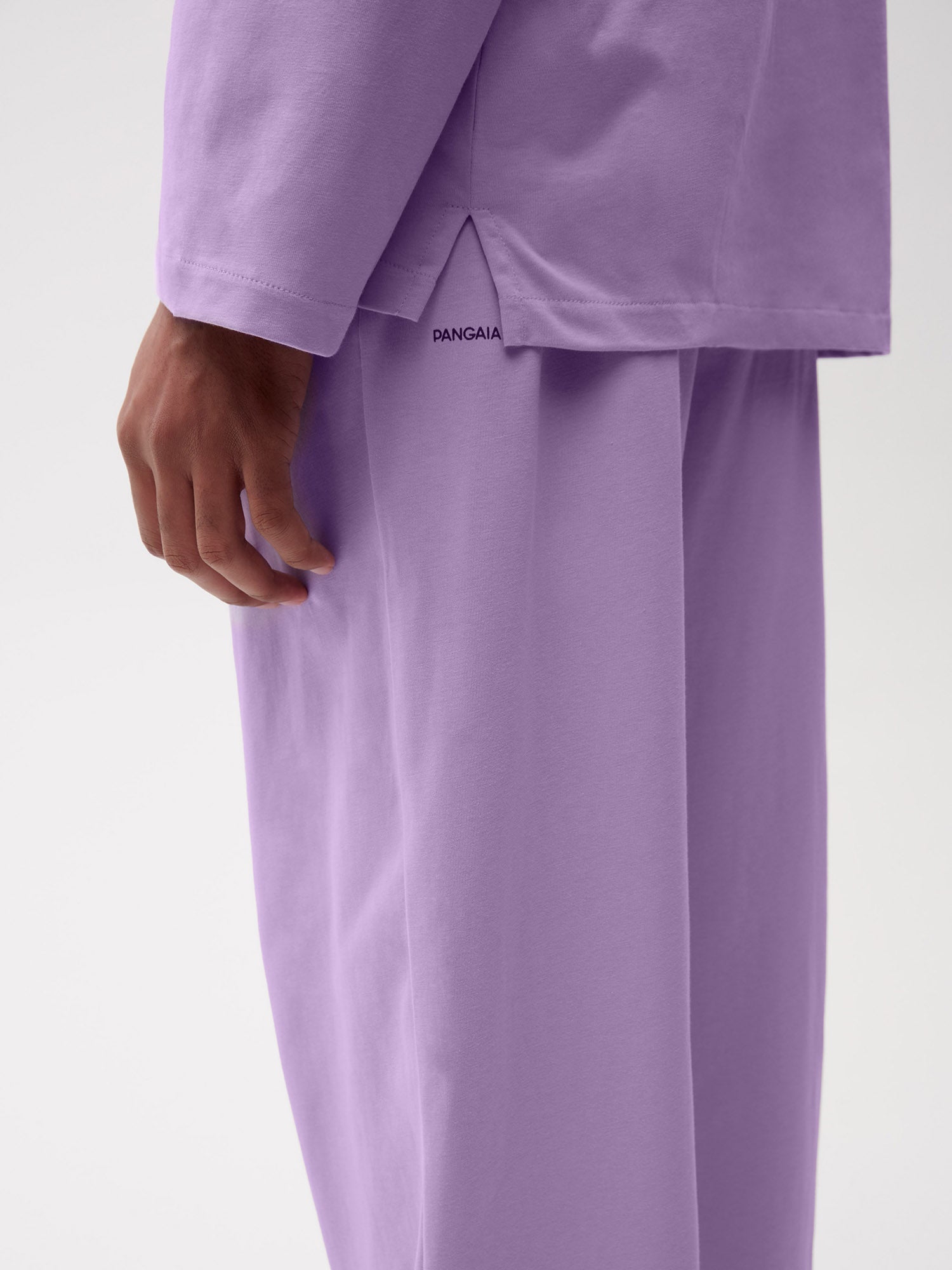 Organic Cotton Pajama Loose Pant Orchid Purple Male