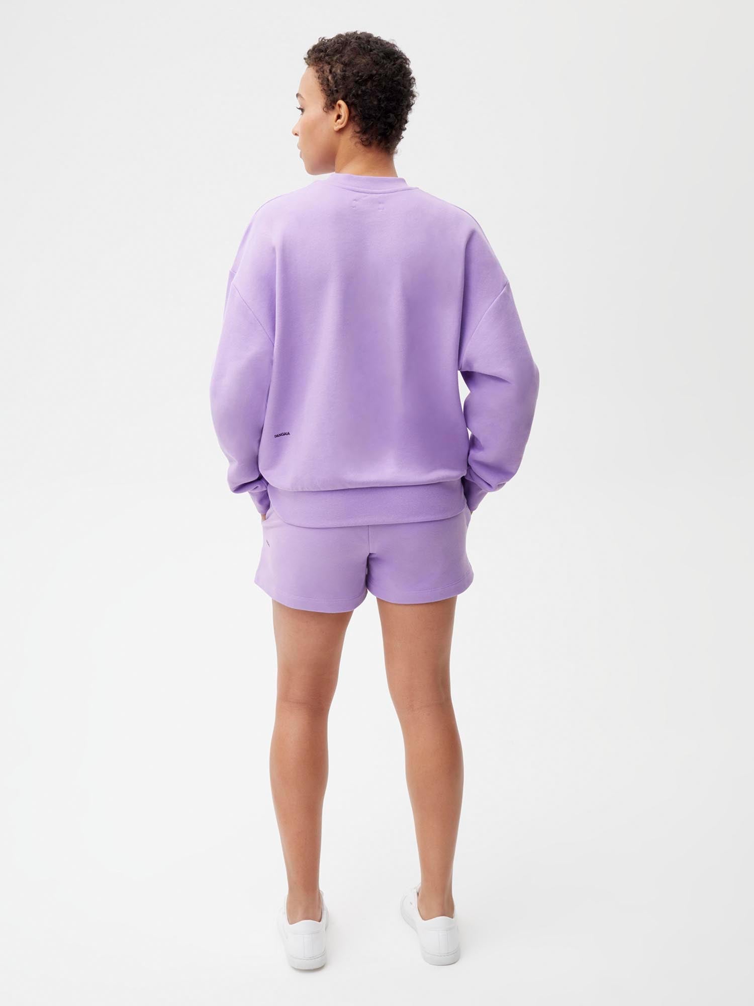 Organic Cotton Shorts Orchid Purple Female
