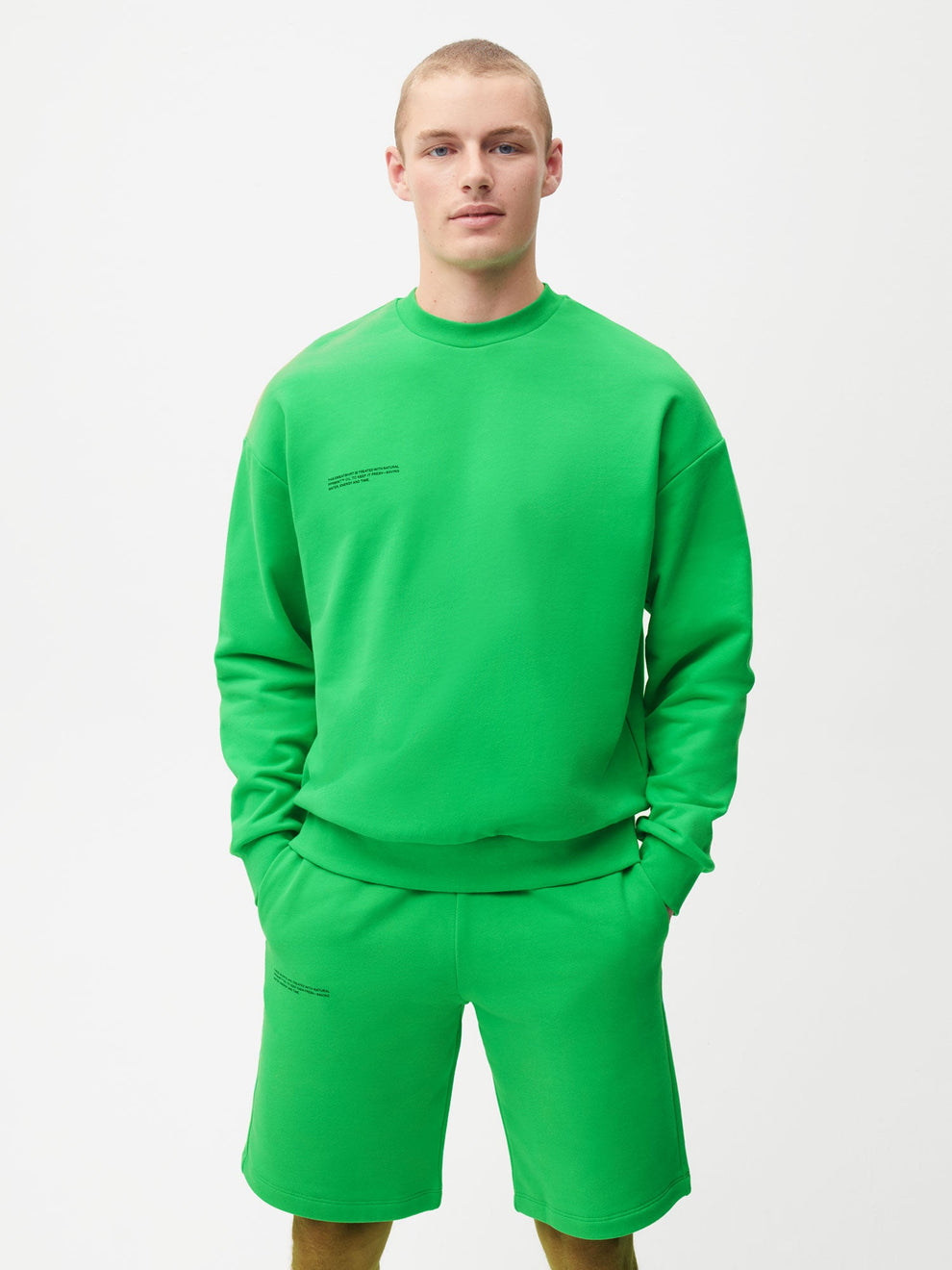 Green 365 Midweight Sweatshirt | Luxury Sweatshirts | Pangaia