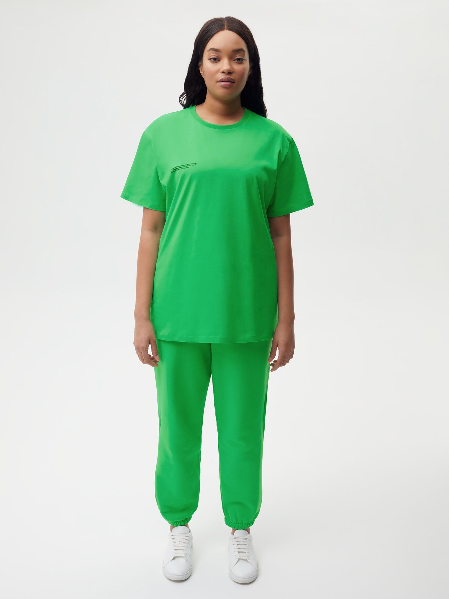 Organic Cotton T-shirt Core—jade green female