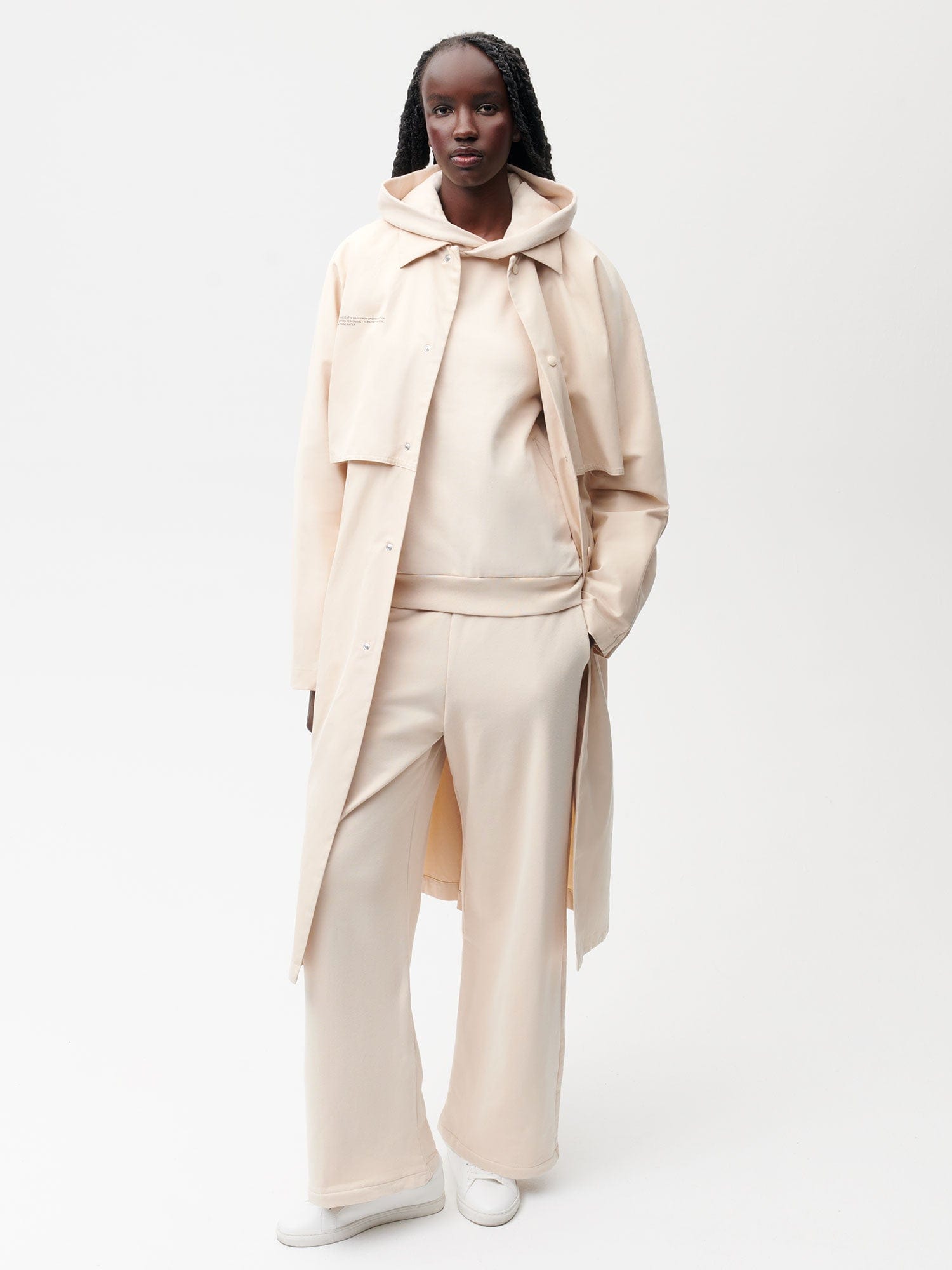 Sand clearance trench coat