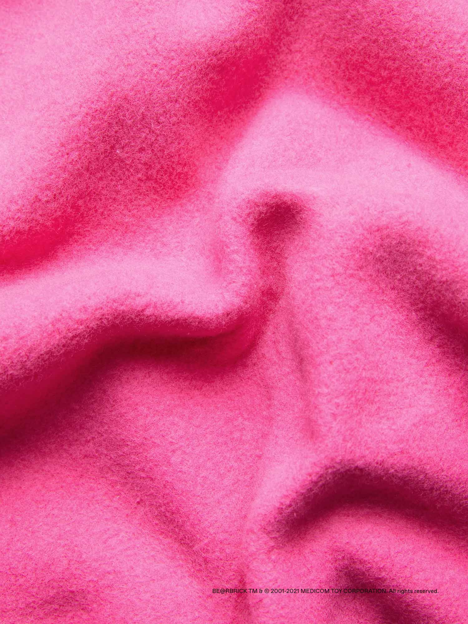 Pangaia Haroshi Bearbrick Organic Hoodie Flamingo Pink