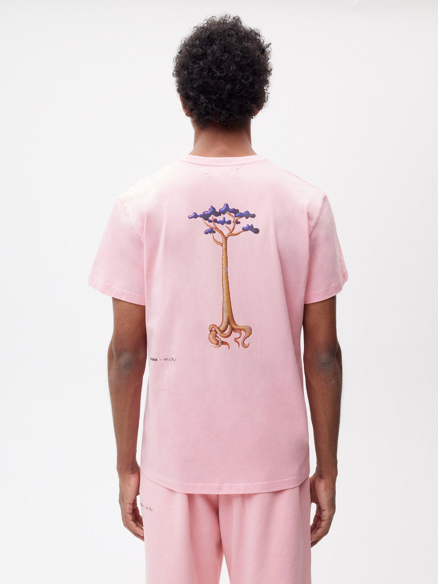 Pangaia-Kenny-Scharf-Organic-Cotton-T-Shirt-Swamp-Style-Sakura-Pink-Male-2