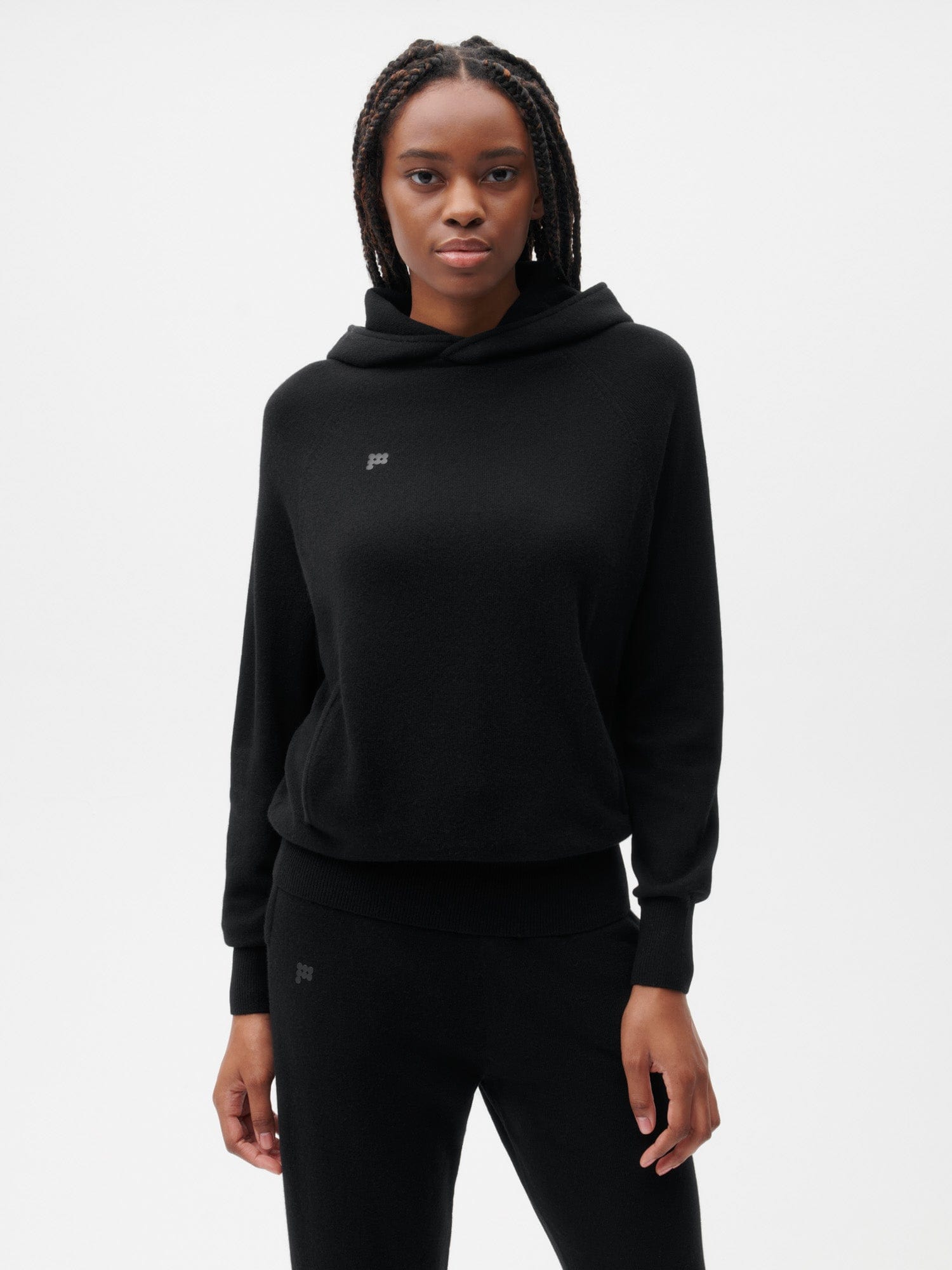 Grey cashmere hoodie outlet womens