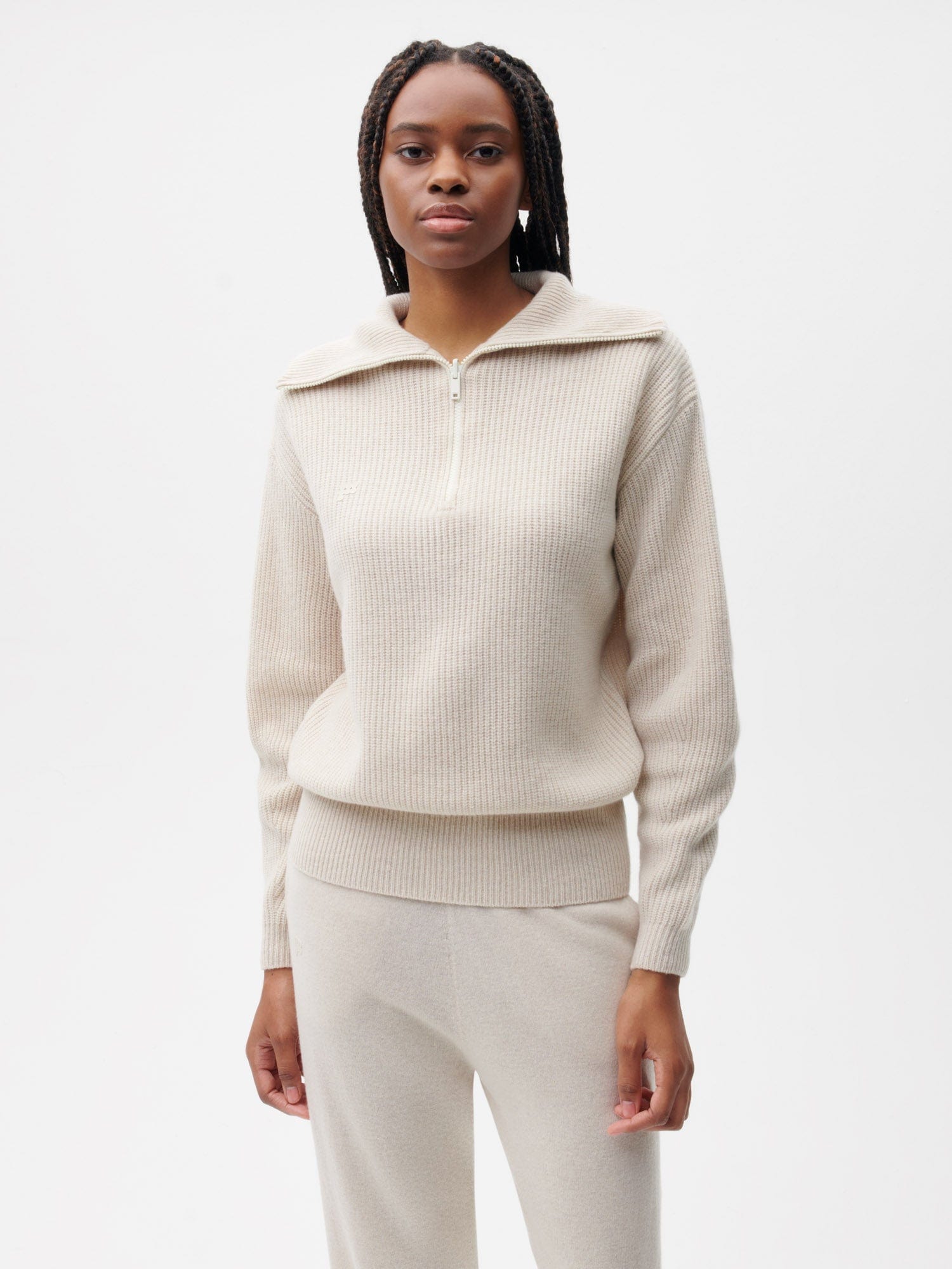 Half zip shop sweater womens