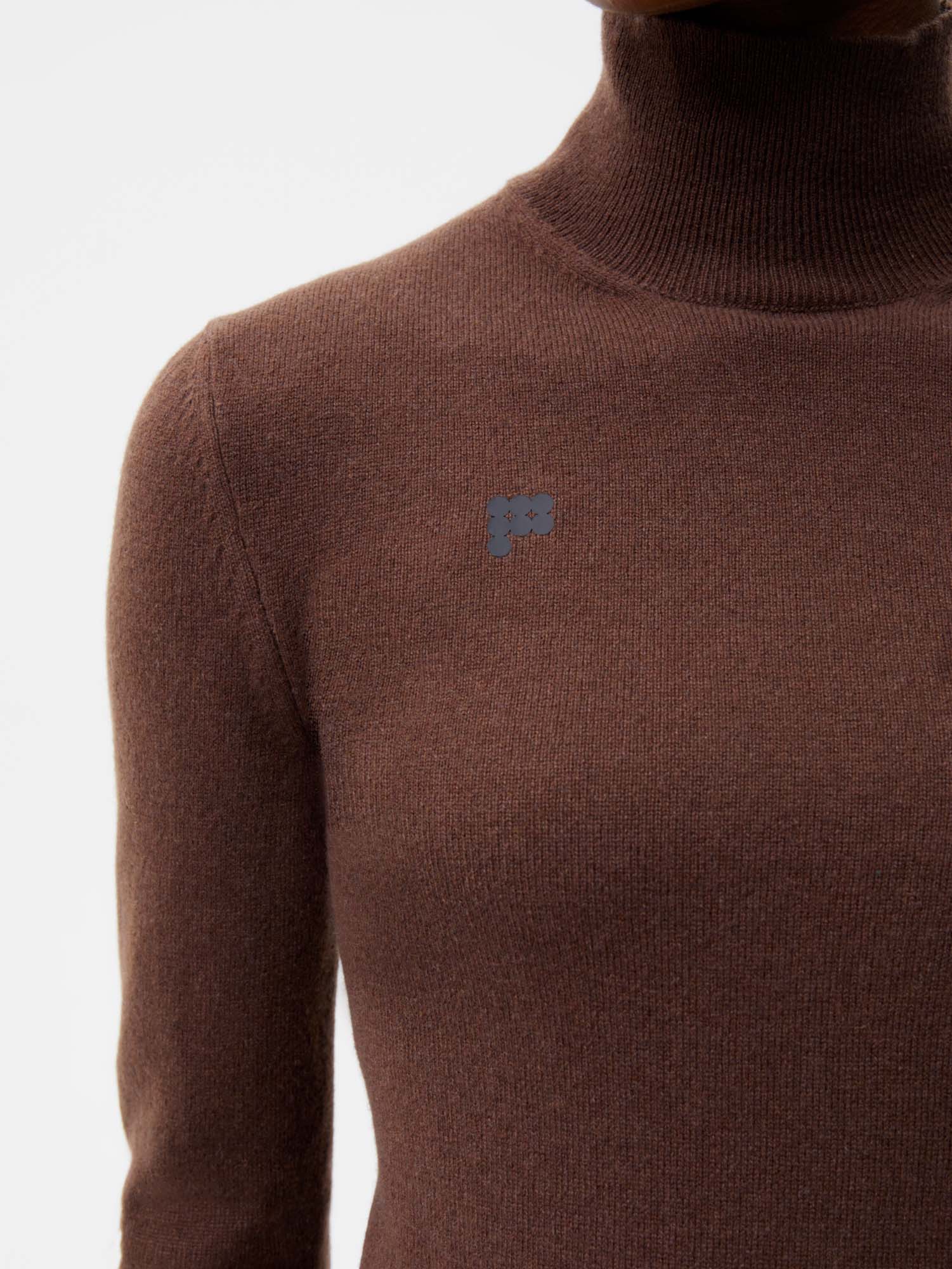 Women's cashmere turtleneck shirts & online tops