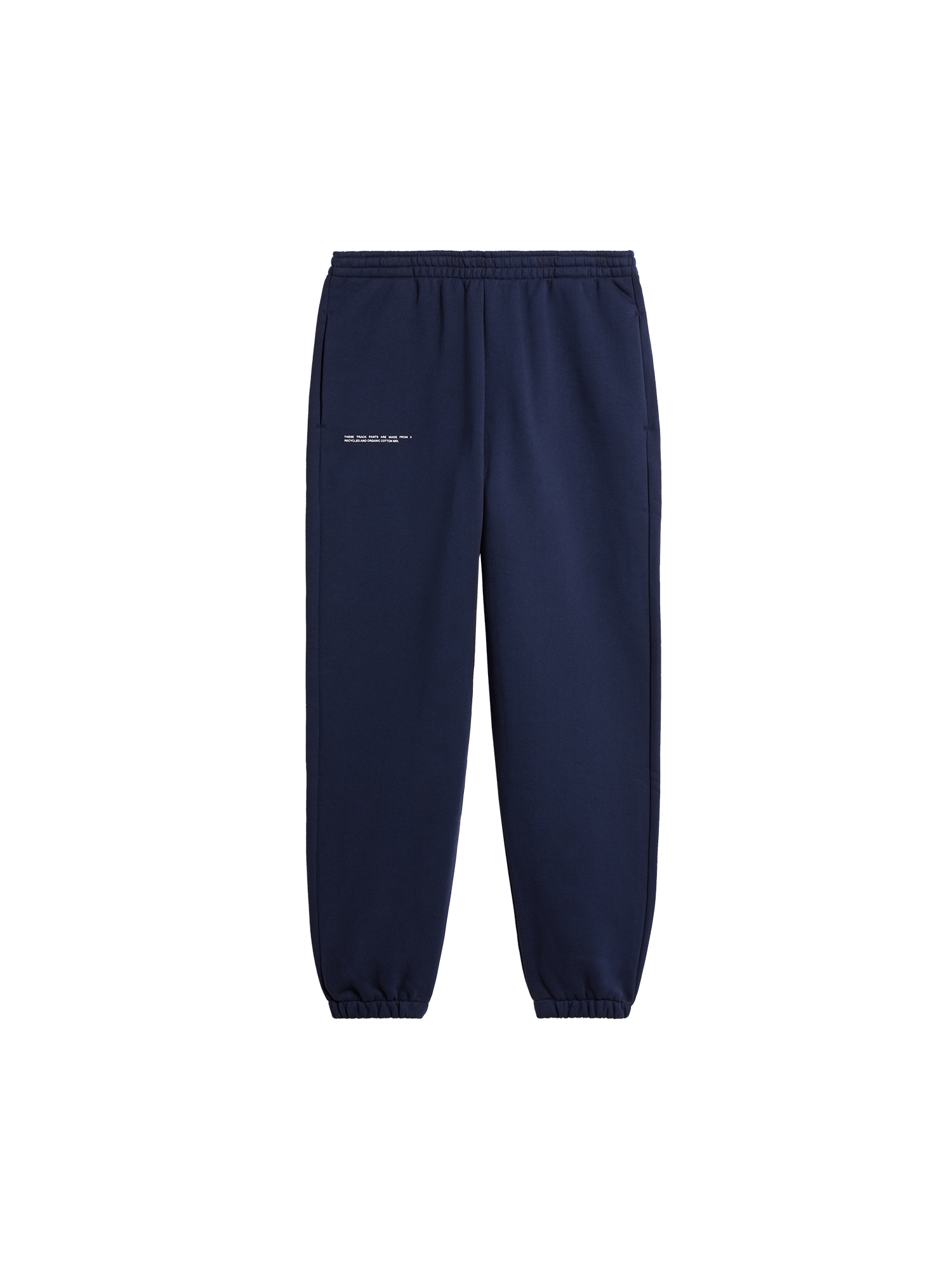 Womens Navy 365 Heavyweight Track Pants | PANGAIA Womens Navy 365 Heavyweight Track Pants | PANGAIA