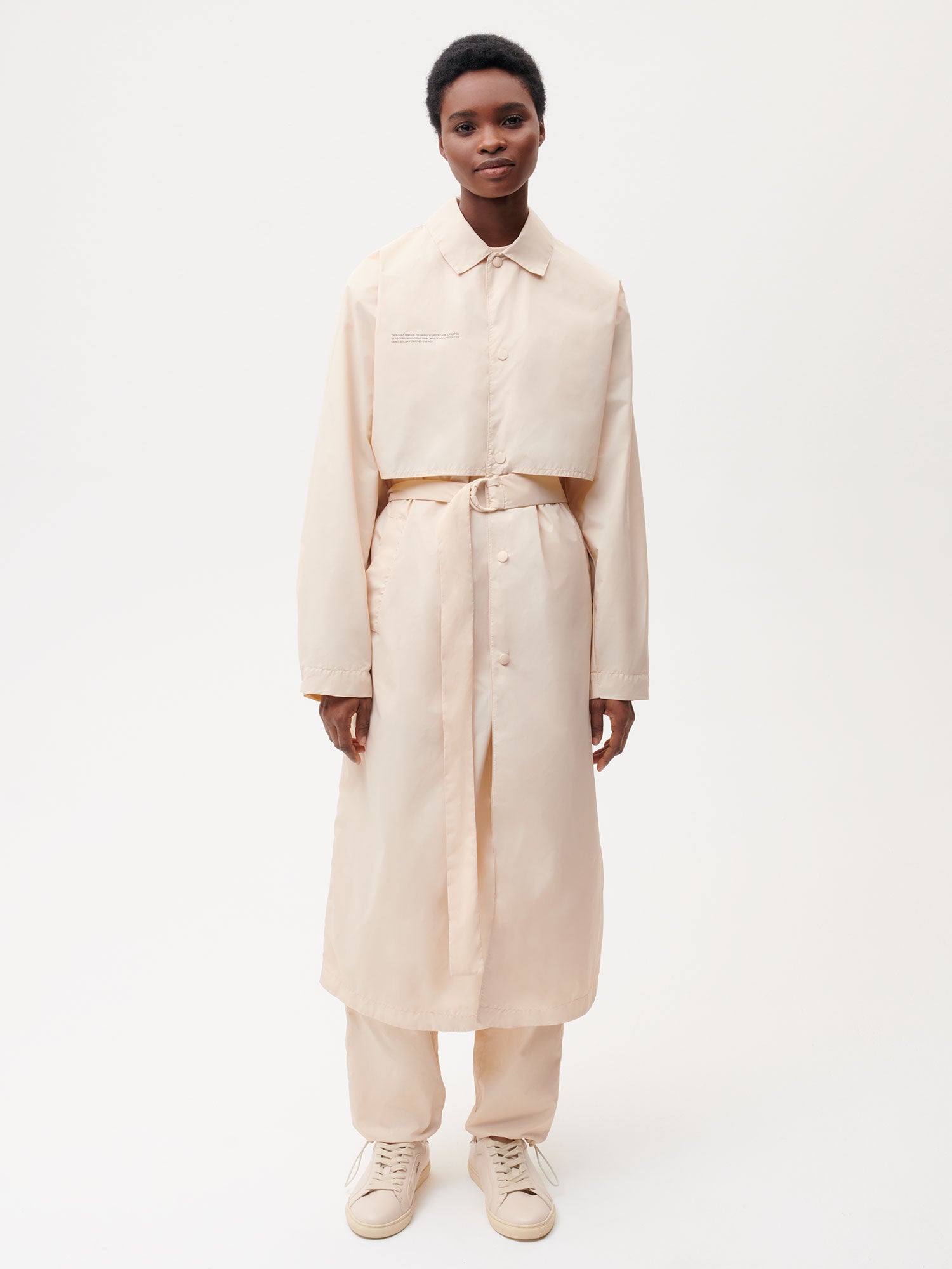 Nylon on sale trench coat