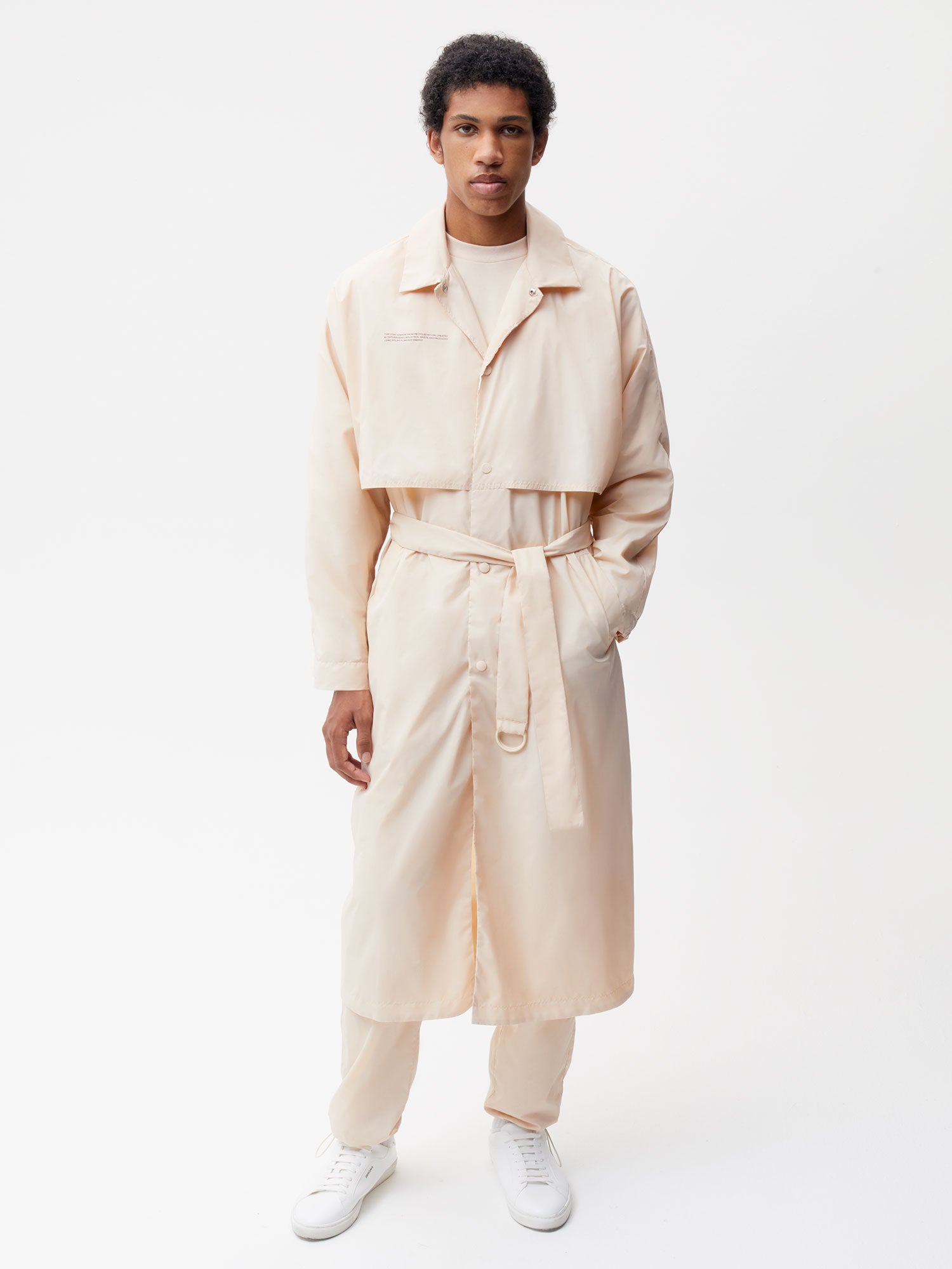 2023超人気 ECOTTONY NYLON TRENCH L COAT Trench ジャケット・アウター