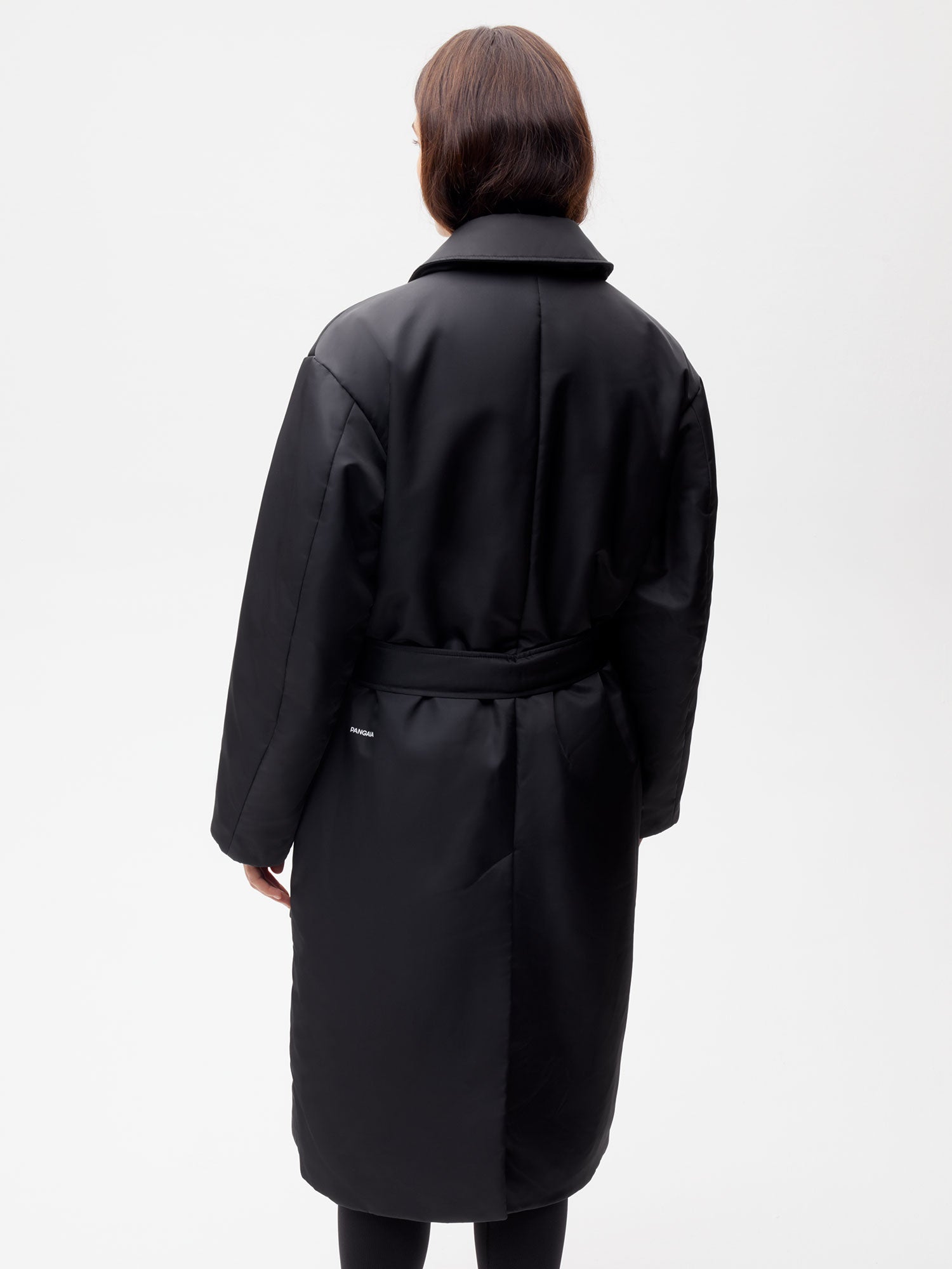 Wool Longline Coat  Recycled Materials