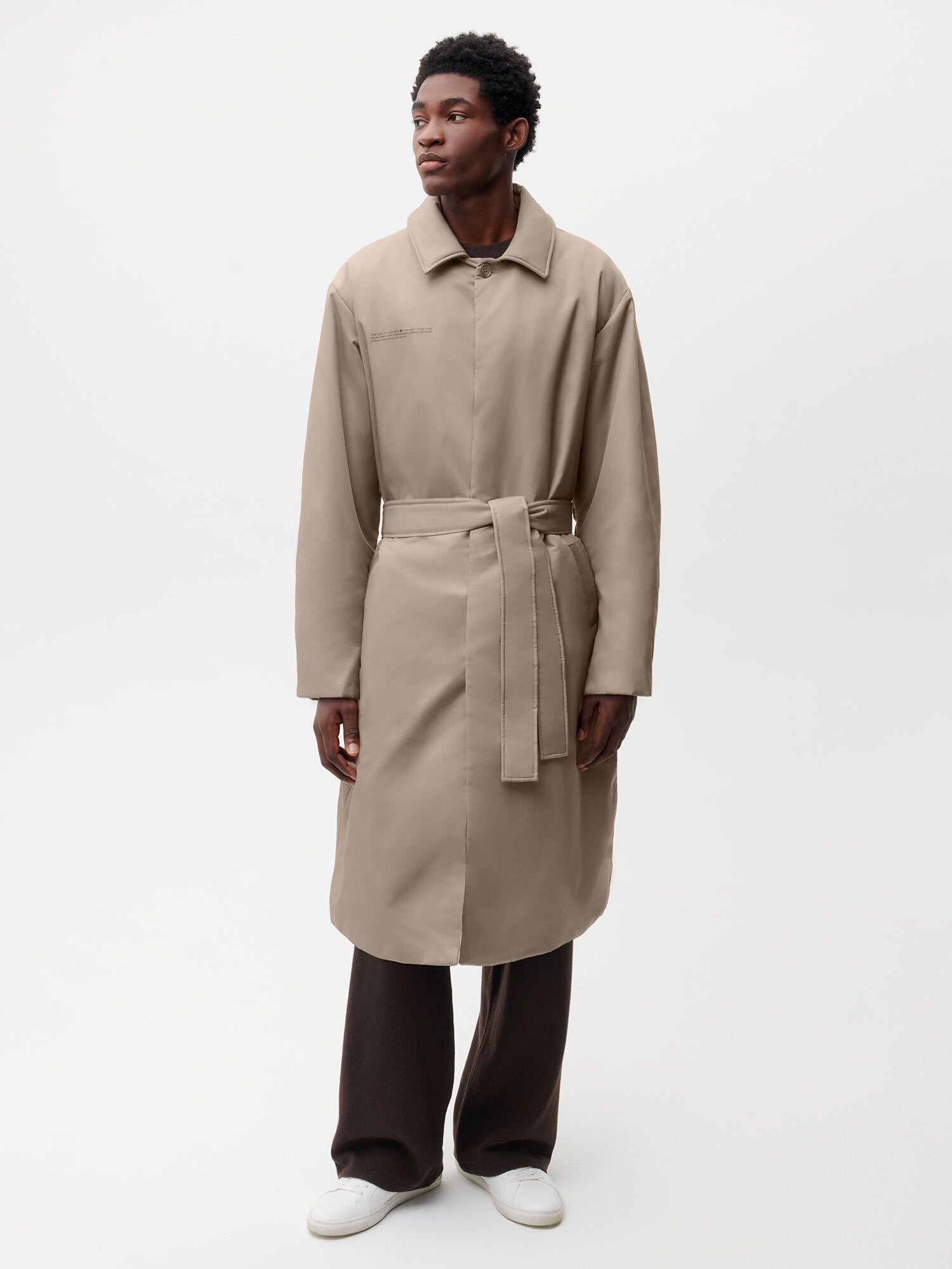 Recycled-Nylon-NW-FLWRDWN-Trench-Coat-Taupe-Male-1