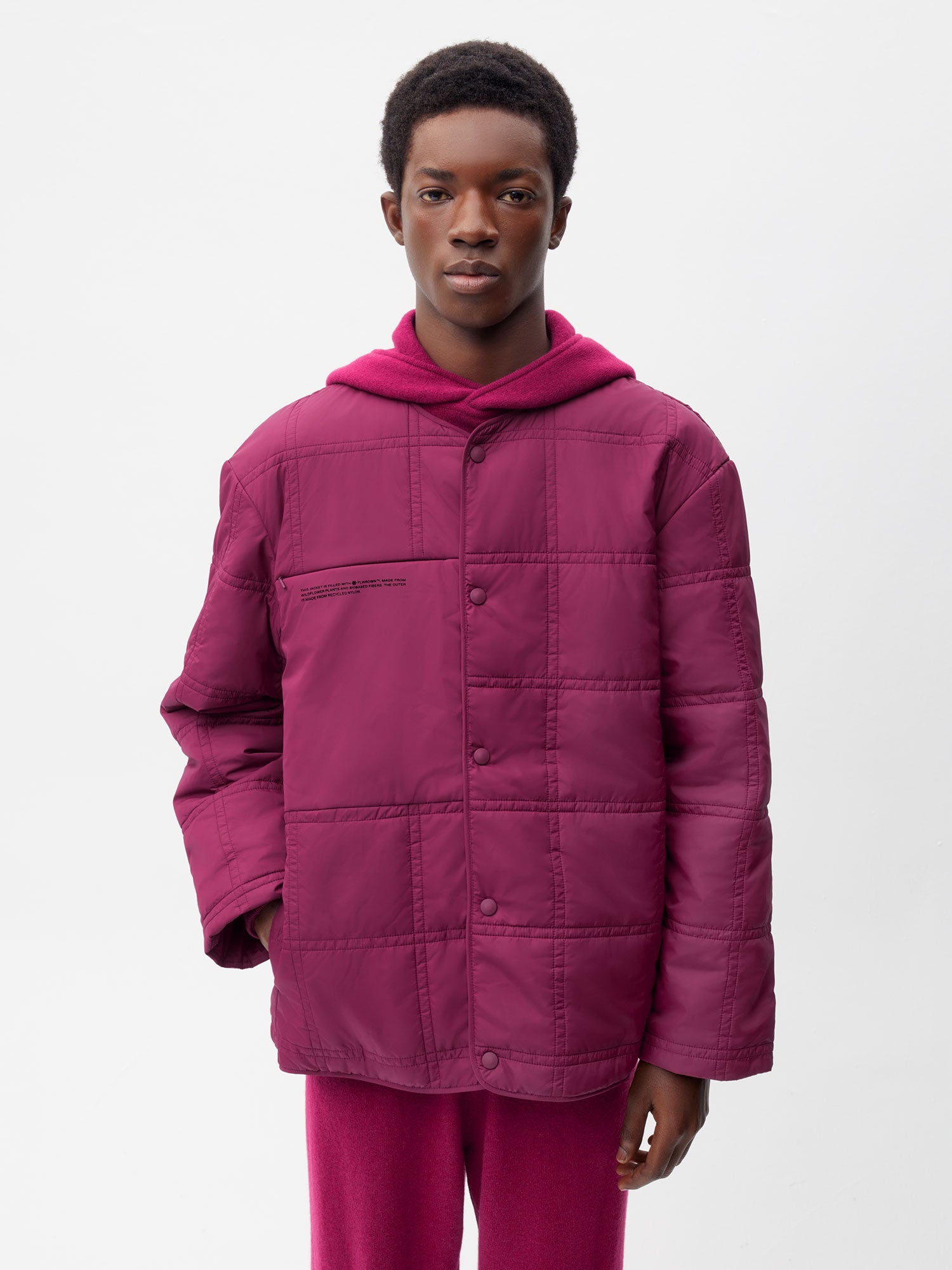 Recycled-Nylon-NW-Flwrdwn-Quilted-Collarless-Jacket-Plum-Purple-Male-1