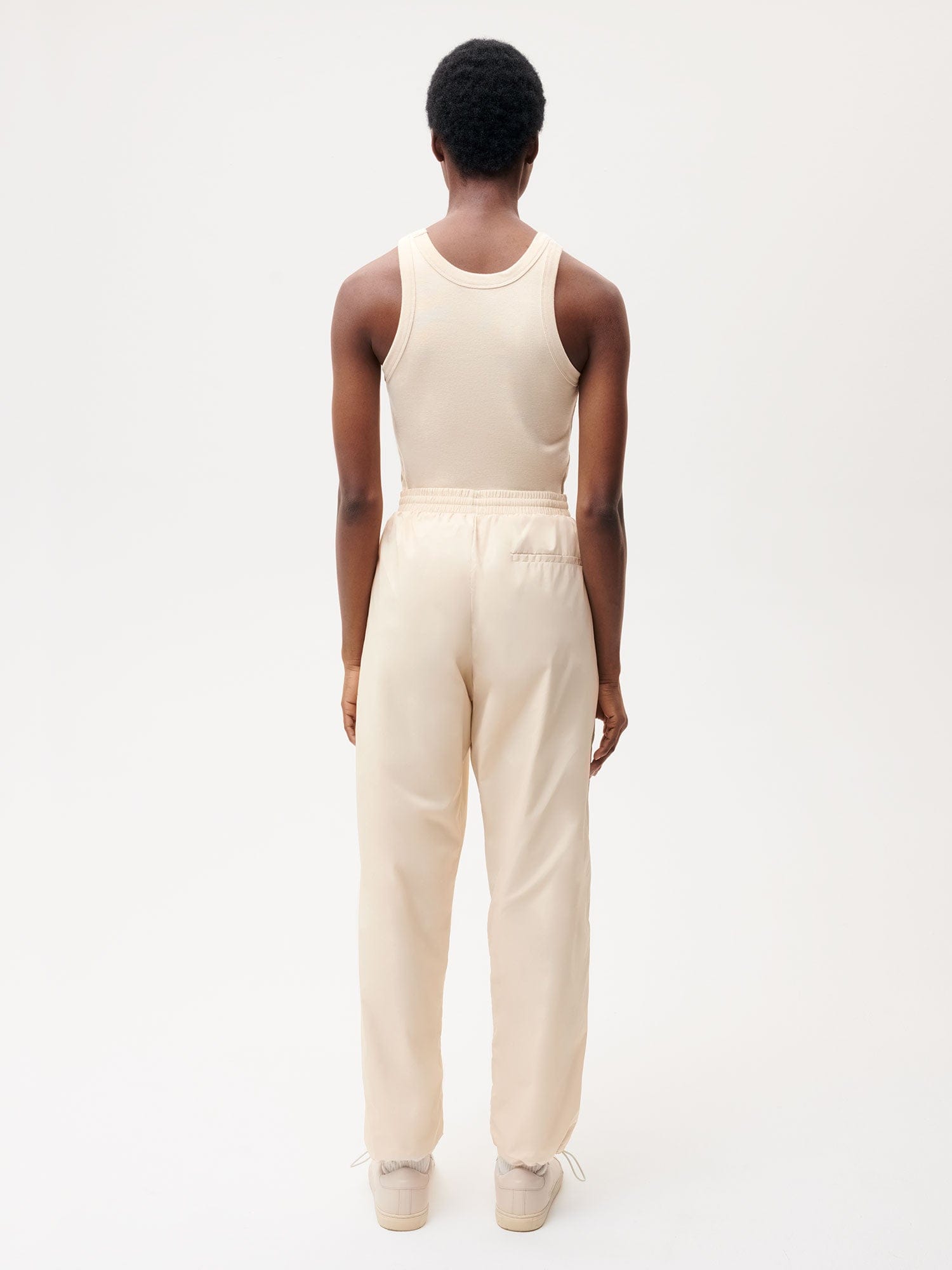 Sale Recycled Nylon Track Pants - Sand - Pangaia