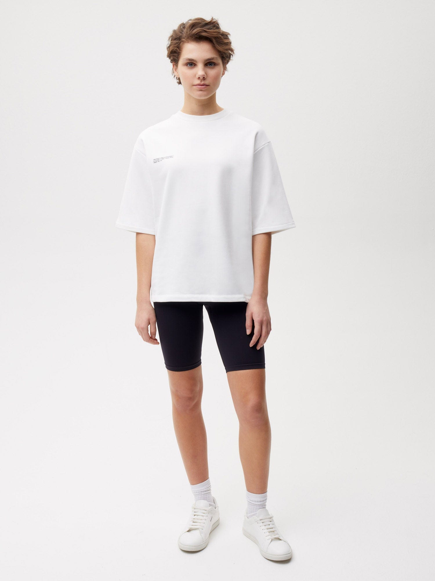 Sale Relaxed Fit T-shirt - Off-white - Pangaia