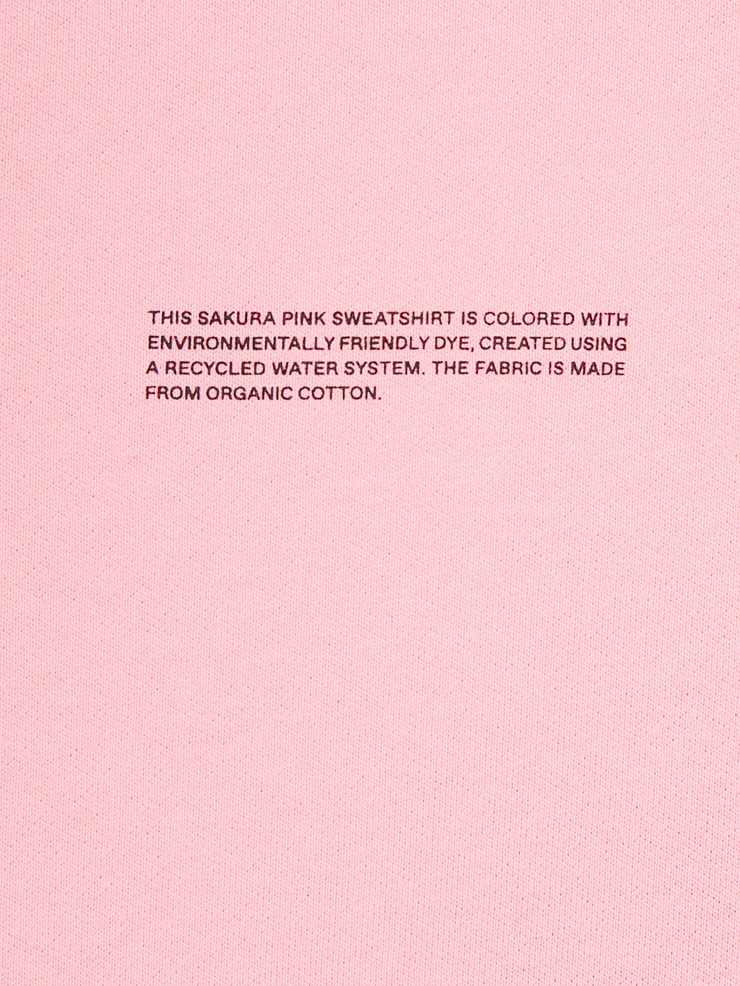 Sakura Kids Organic Cotton Sweatshirt Pink