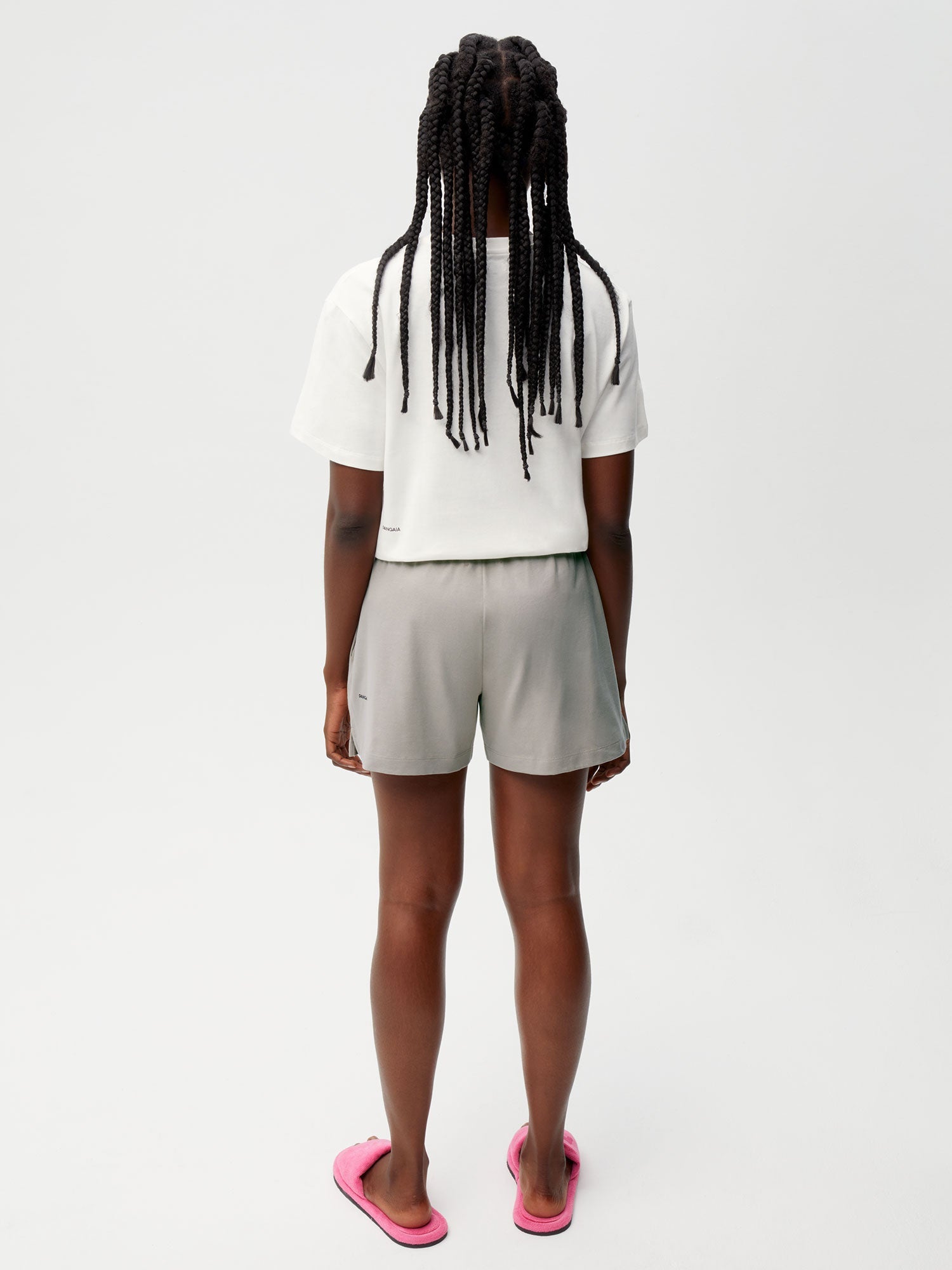Seaweed Fiber Loungewear Shorts Stone Female
